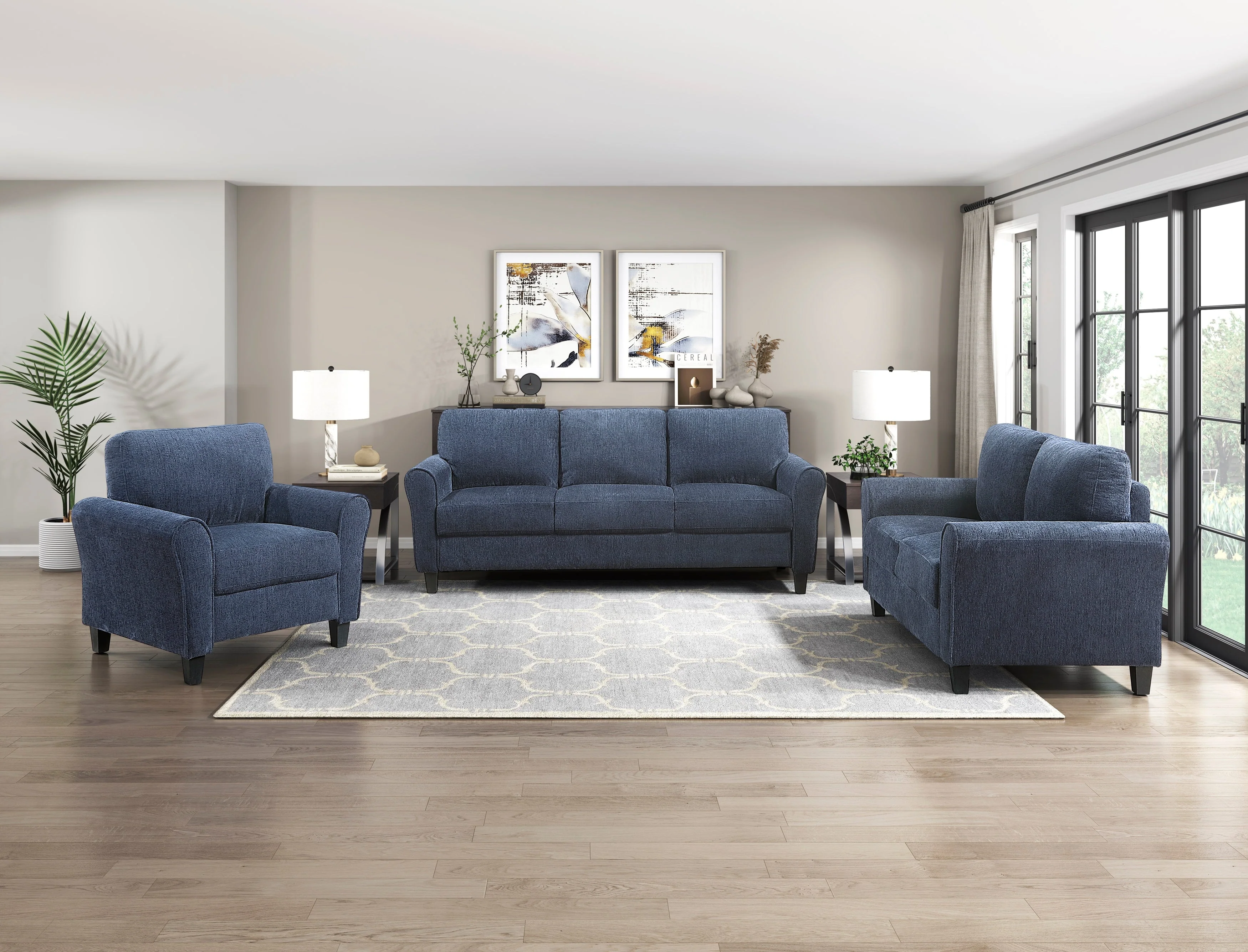 Ellery Navy Chair - Image 2