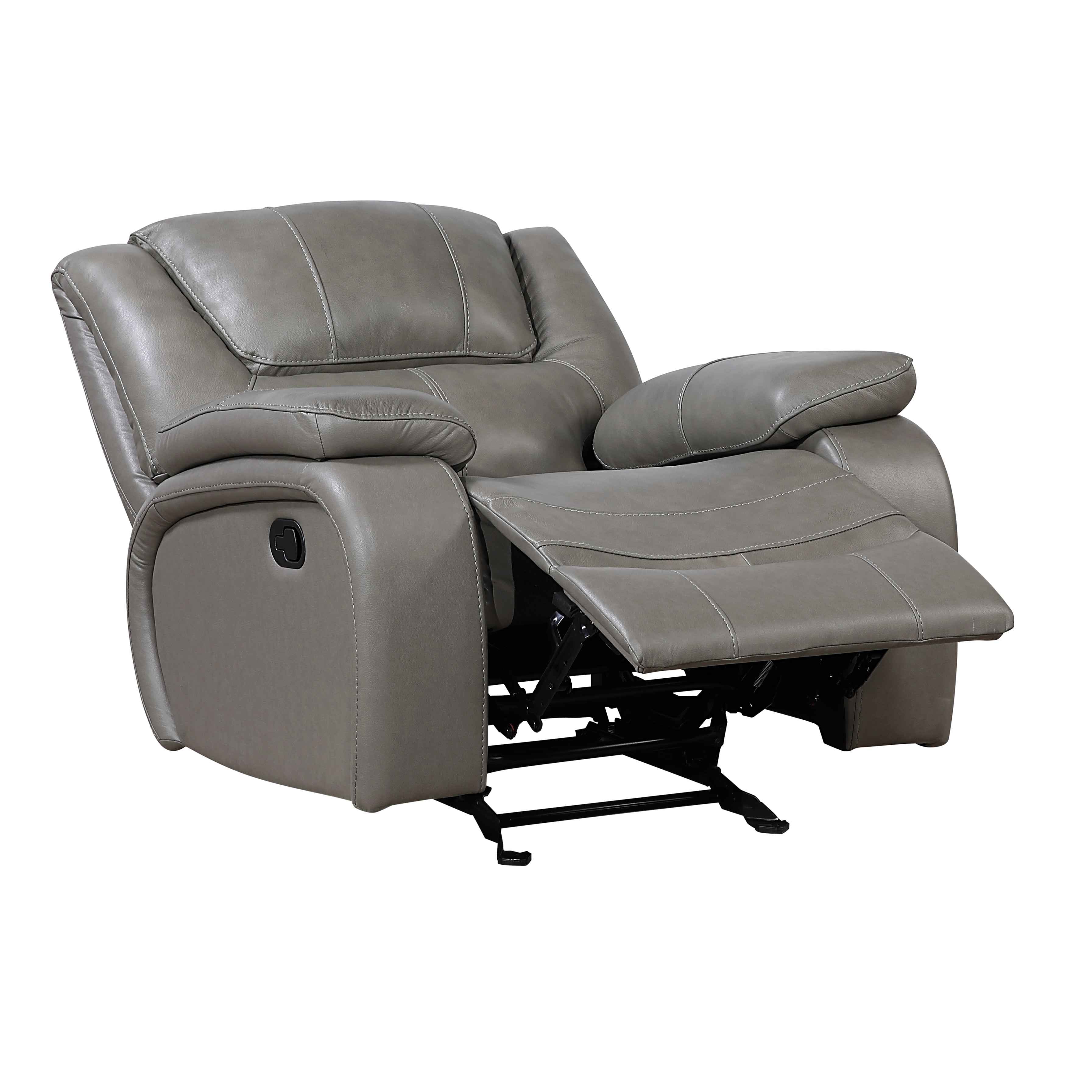 Ellicott Gray Reclining Chair - Image 7