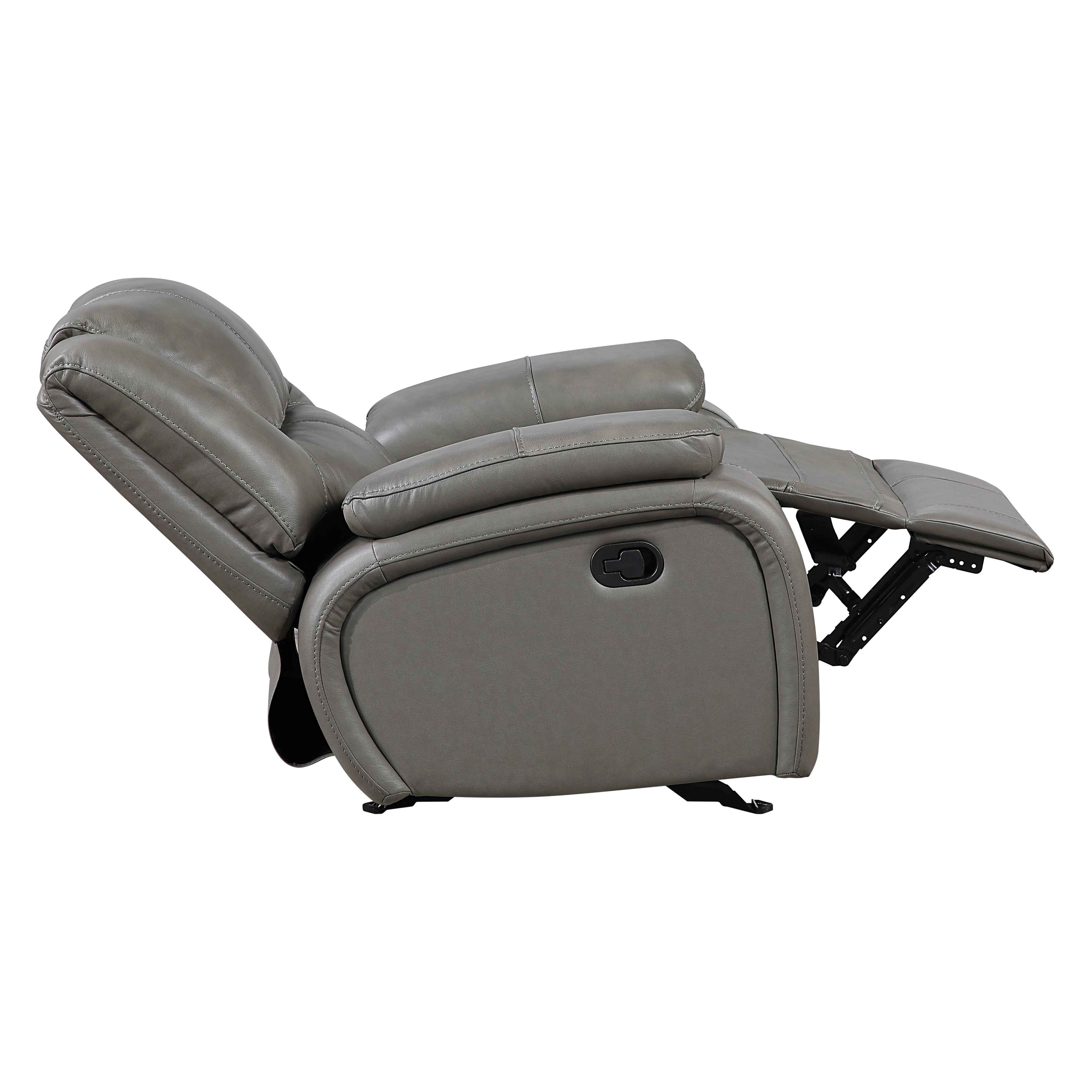 Ellicott Gray Reclining Chair - Image 9