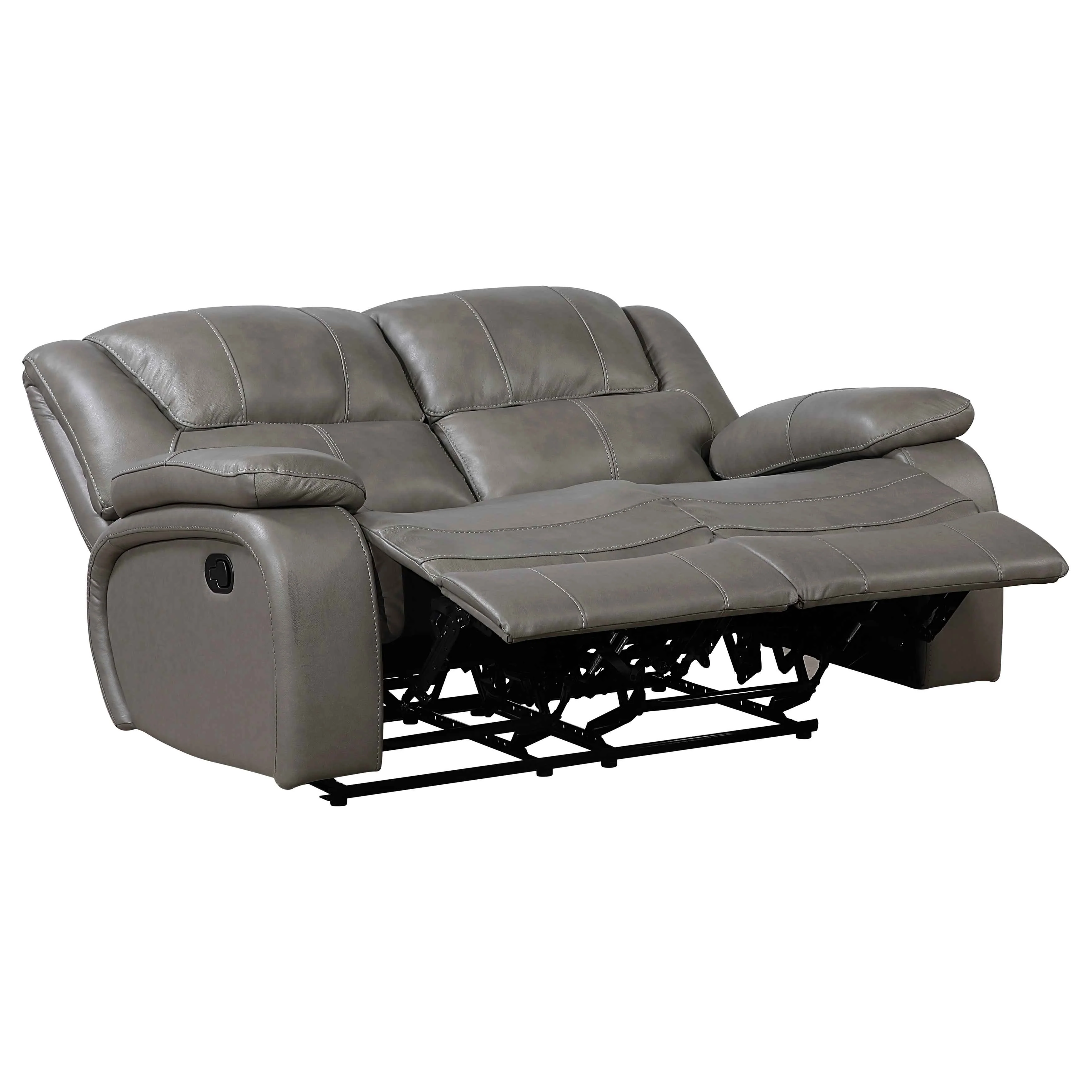 Ellicott Gray Reclining Living Room Set - Image 9