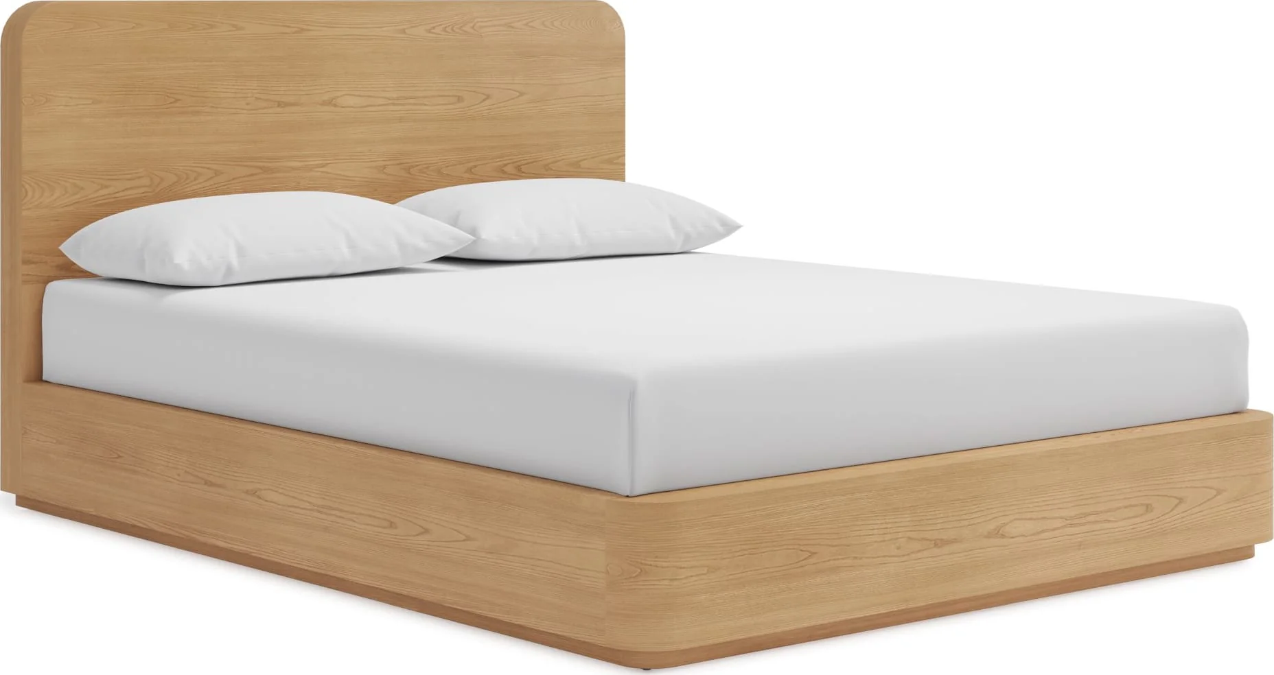 Elora Timber Wood California King Bed - Image 2
