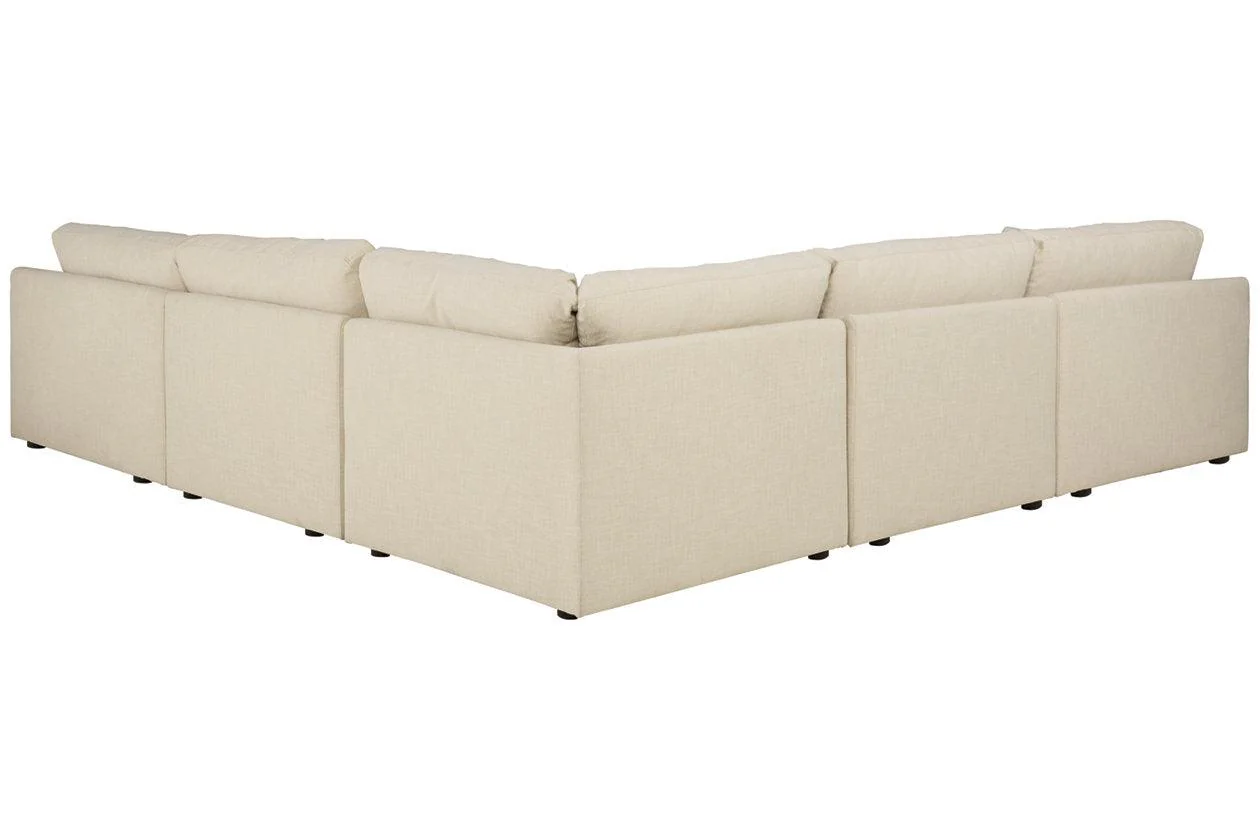Elyza Linen 5-Piece Sectional - Image 3