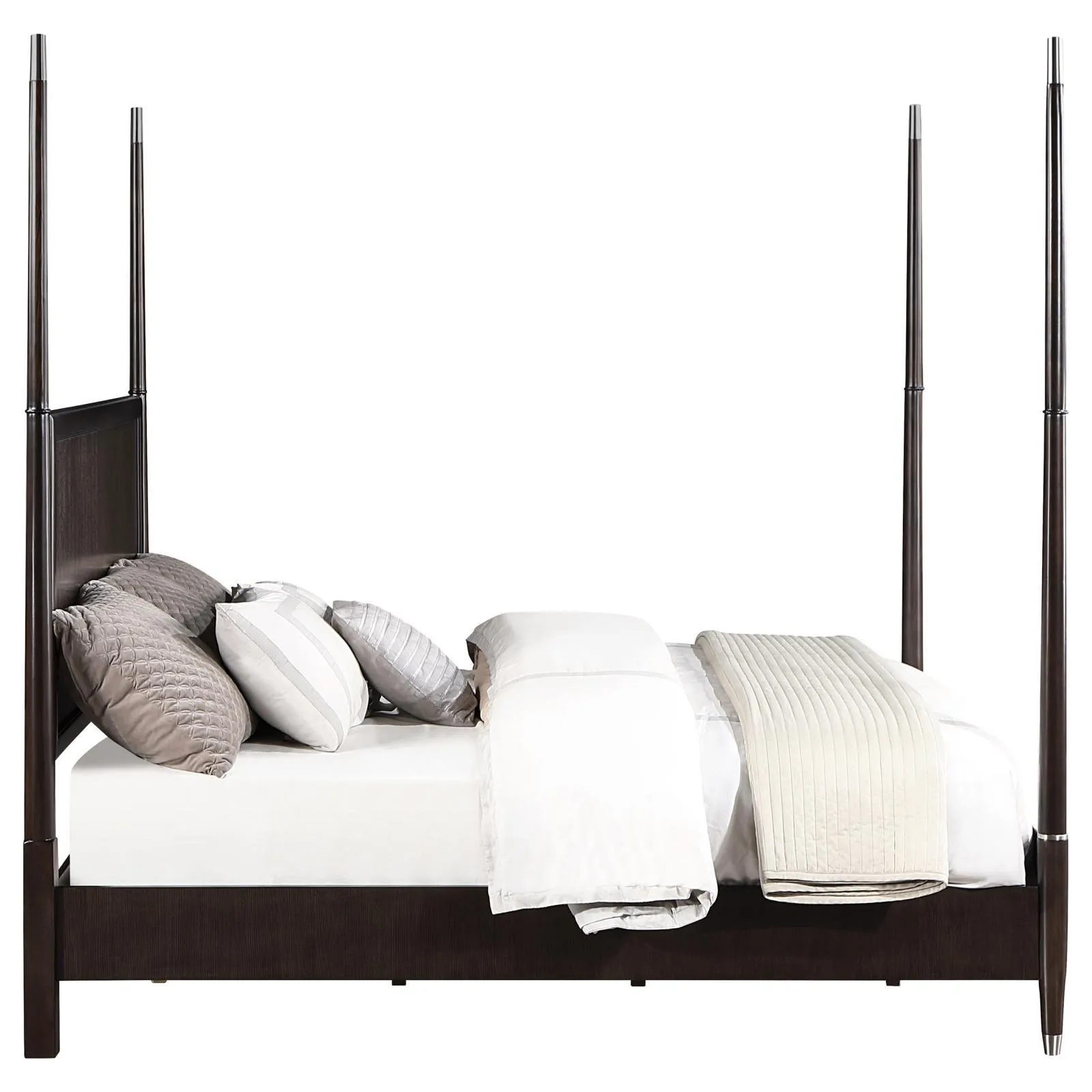 Emberlyn Brown Queen Poster Bed - Image 5