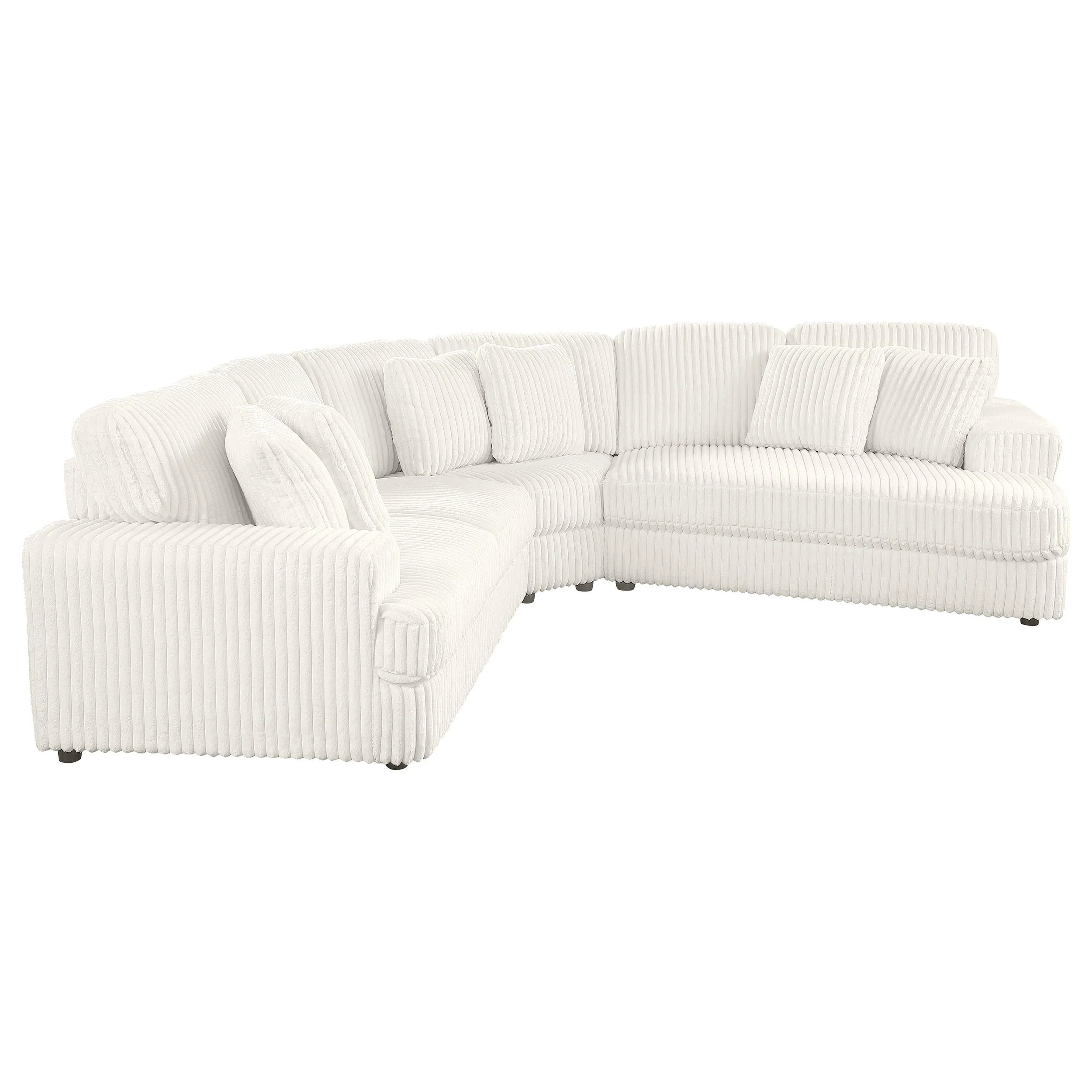 Emberson Ivory 3-Piece Modular Sectional Sofa - Image 3