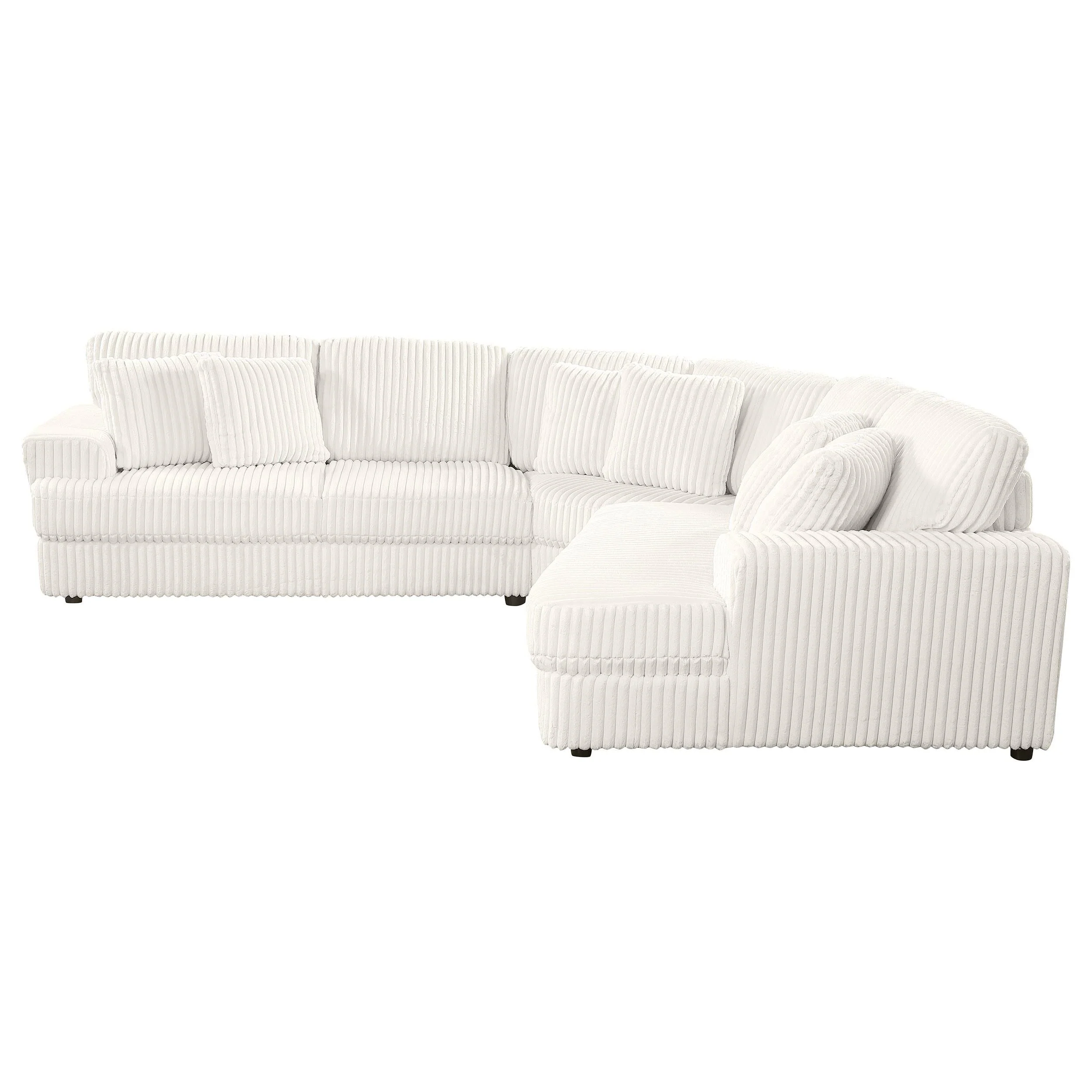 Emberson Ivory 3-Piece Modular Sectional Sofa - Image 4