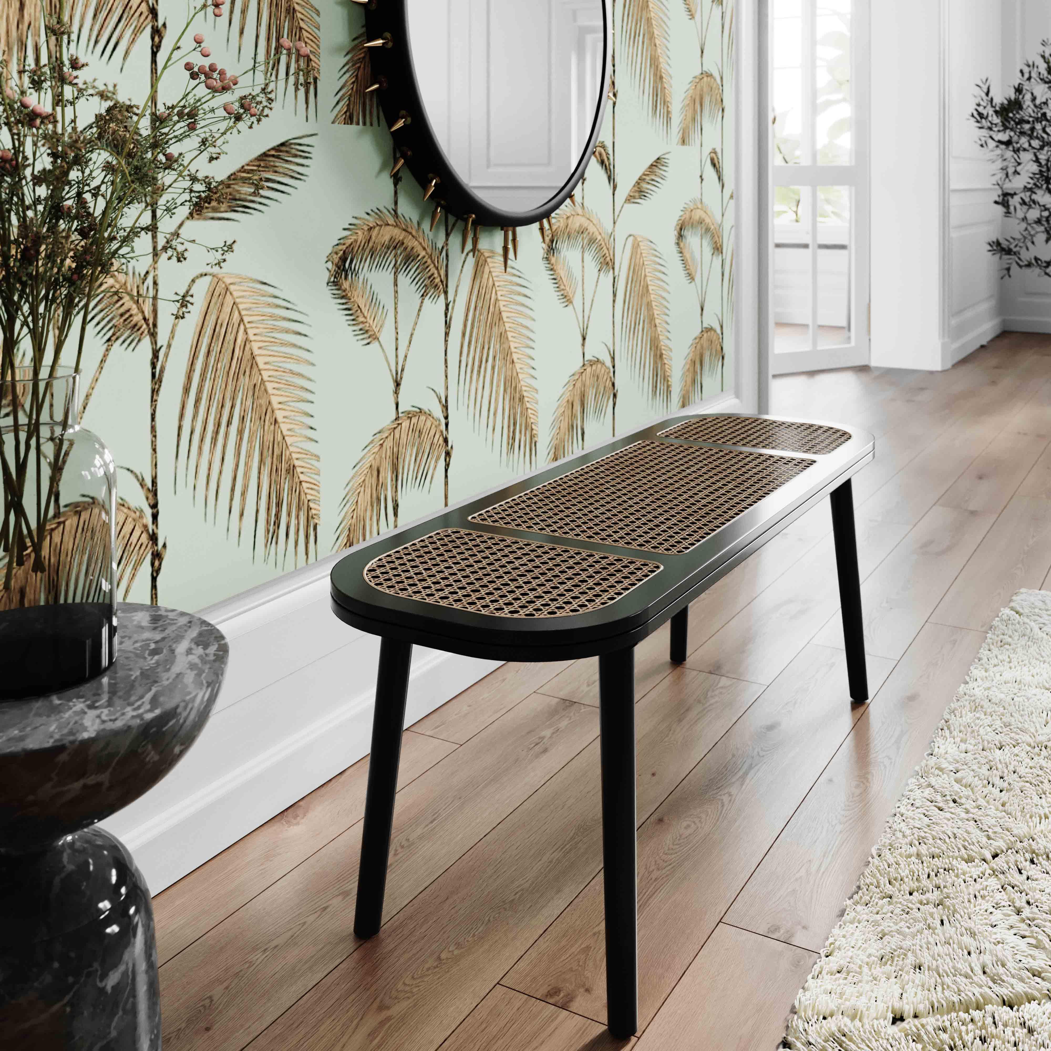 Emilia Cane Bench - Image 2