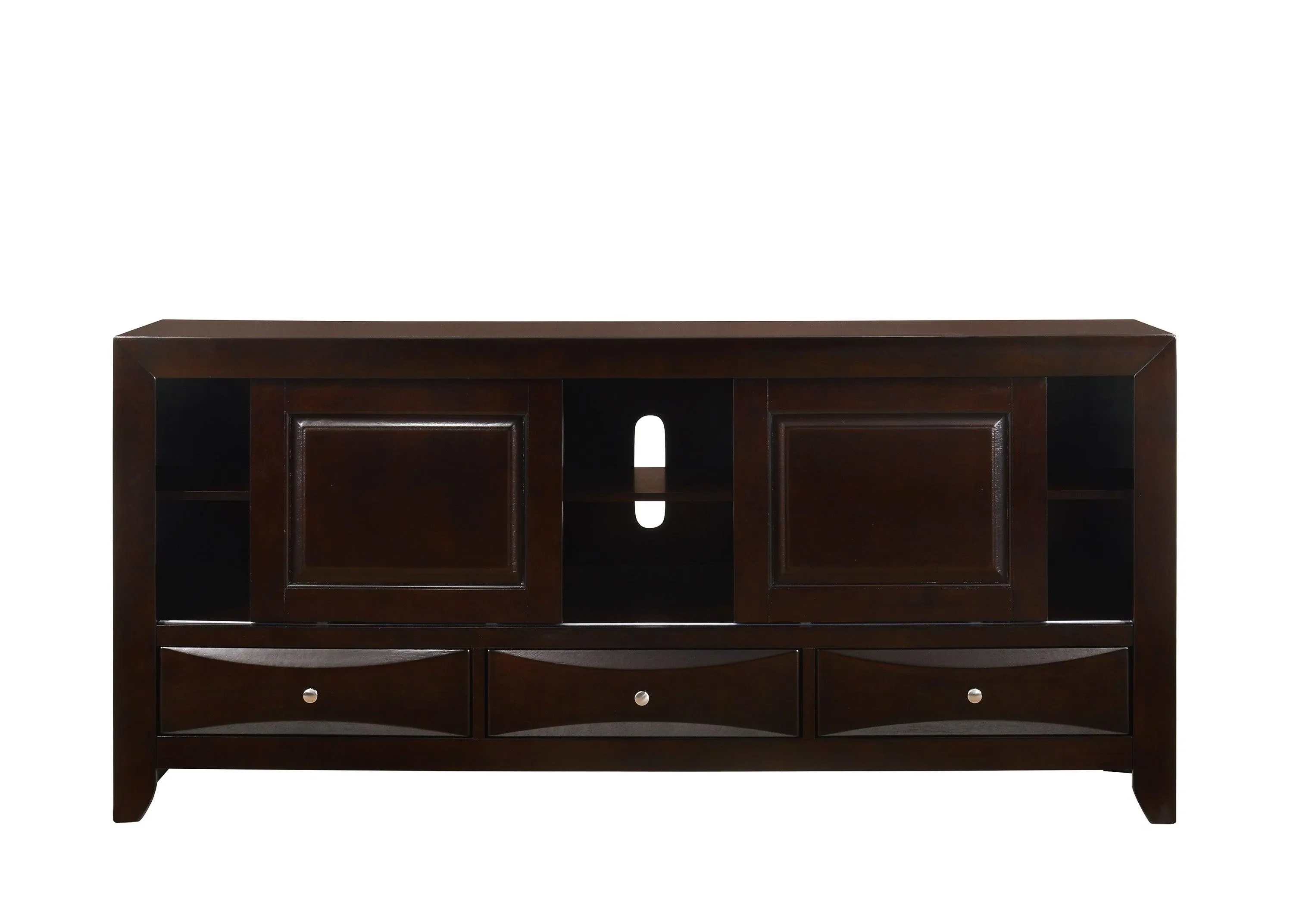 Emily Dark Cherry 68" TV Stand - Image 4