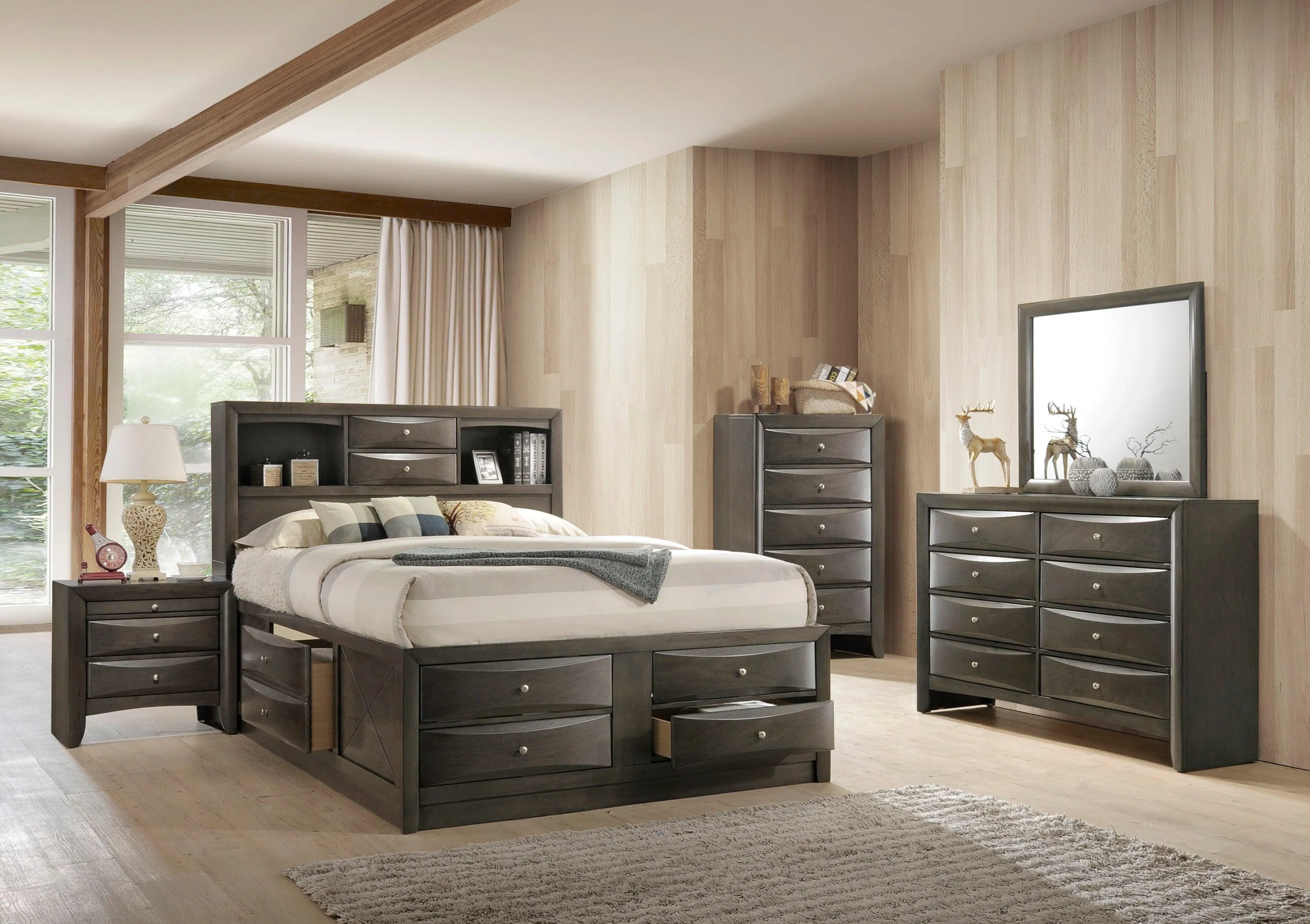Emily Gray Nightstand - Image 2