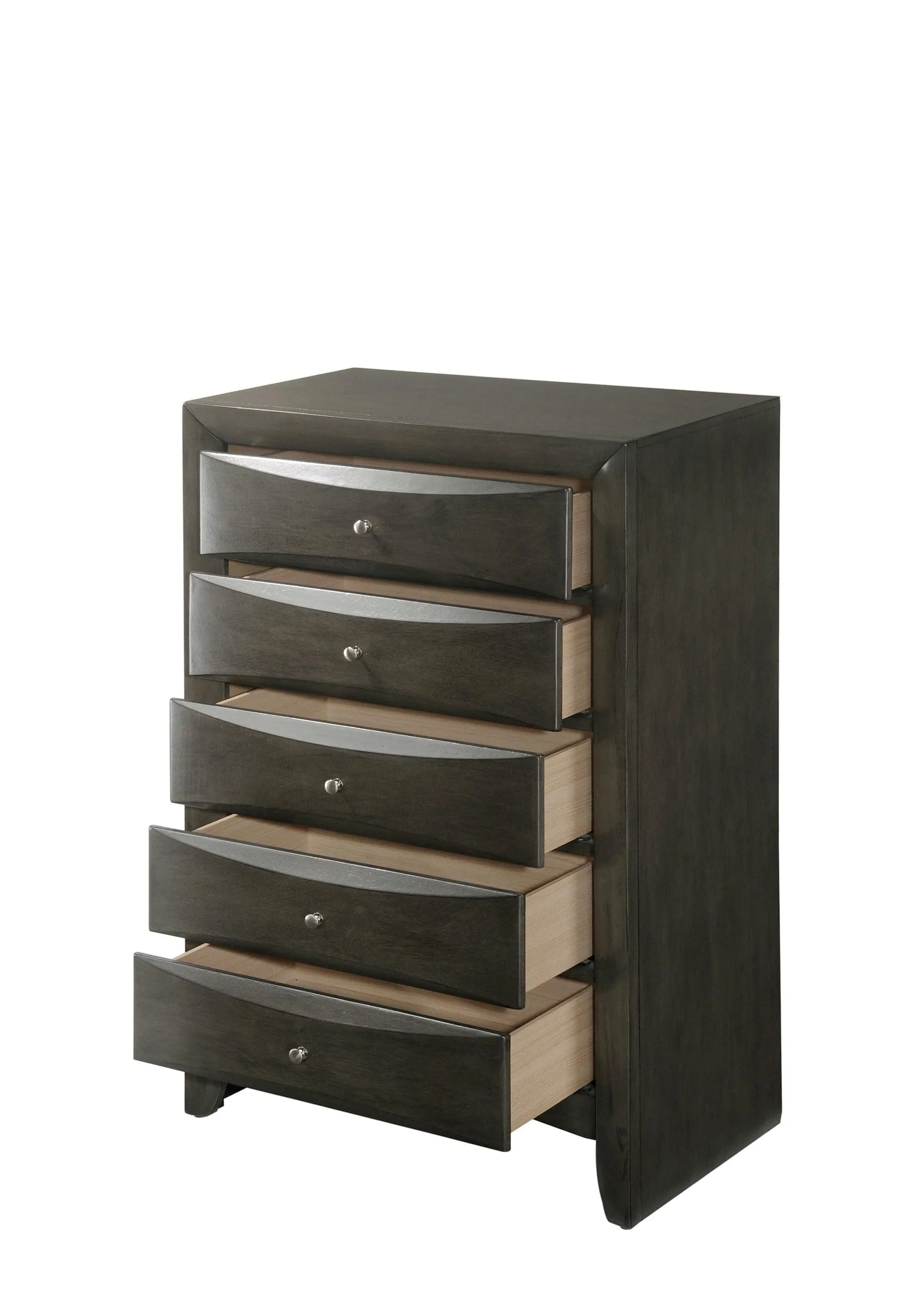 Emily Gray Storage Platform Bedroom Set - Image 15