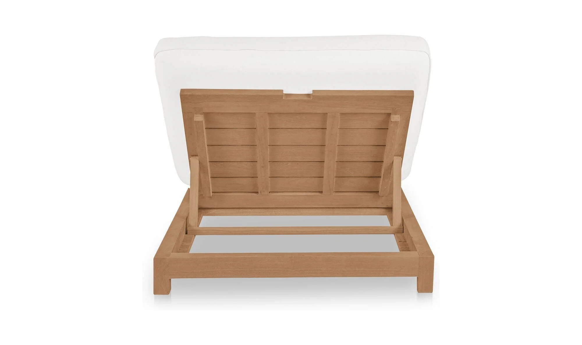 Enzo Outdoor Adjustable Lounge Chair White - Image 5