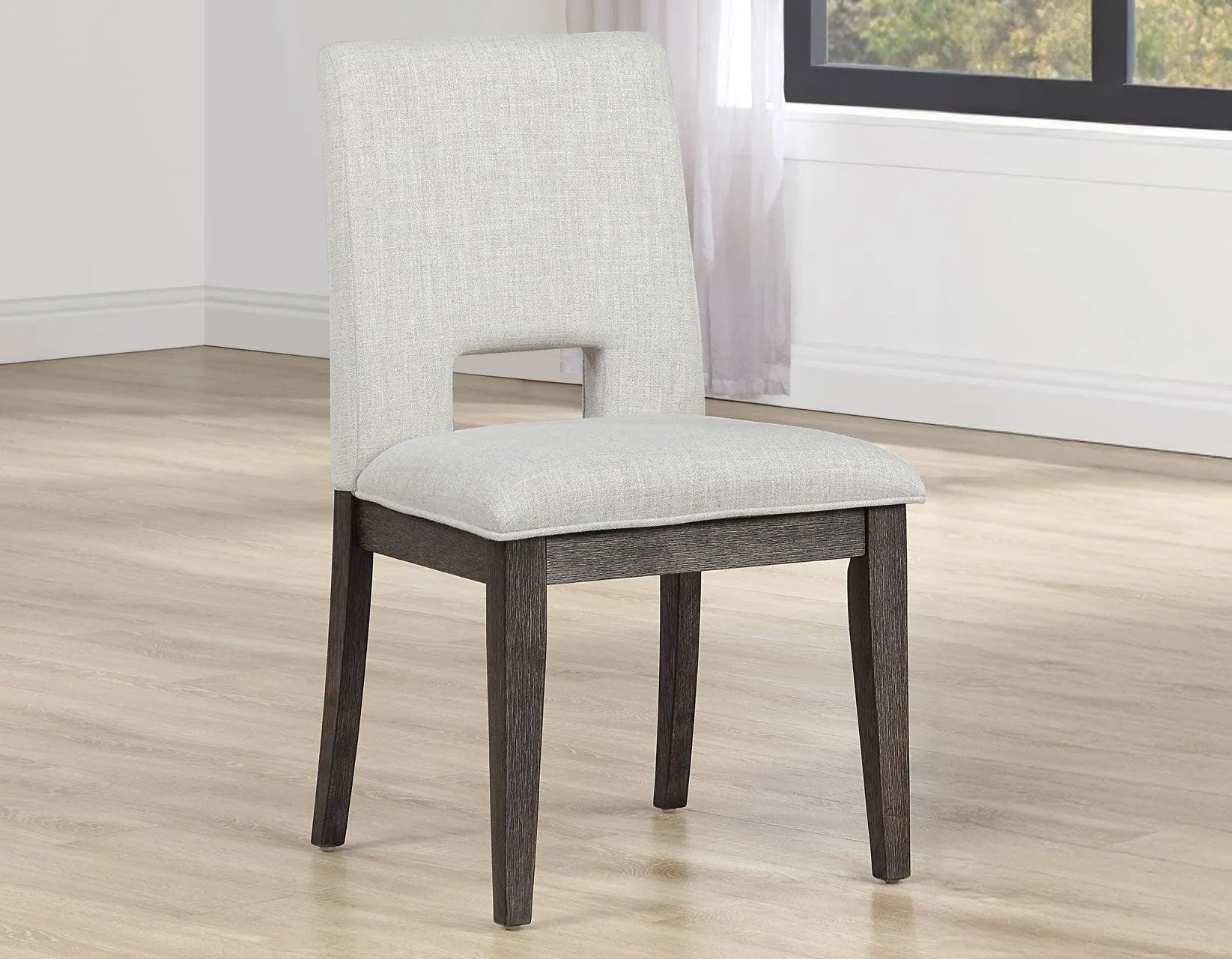 Evan Linen-look Side Chair - Image 3