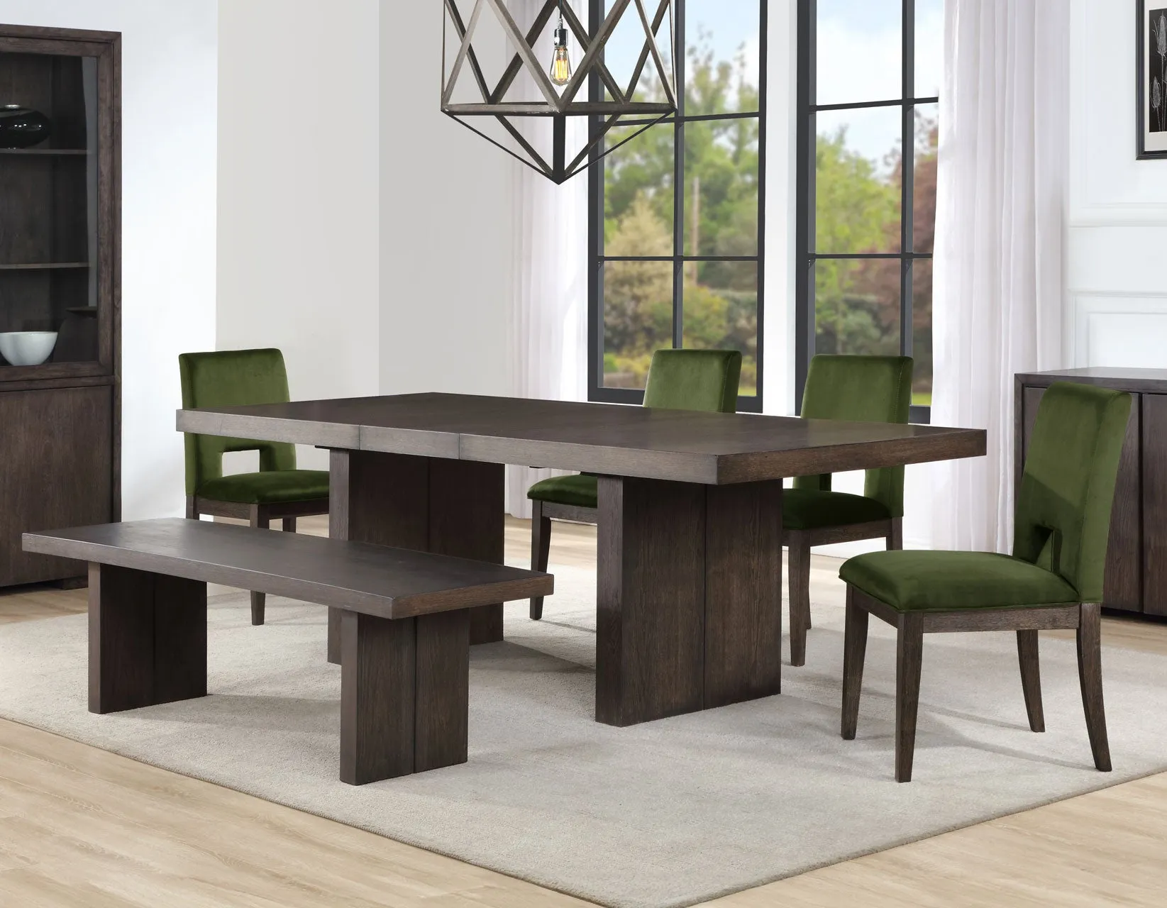 Evan Walnut Brown Dining Room Set - Image 29