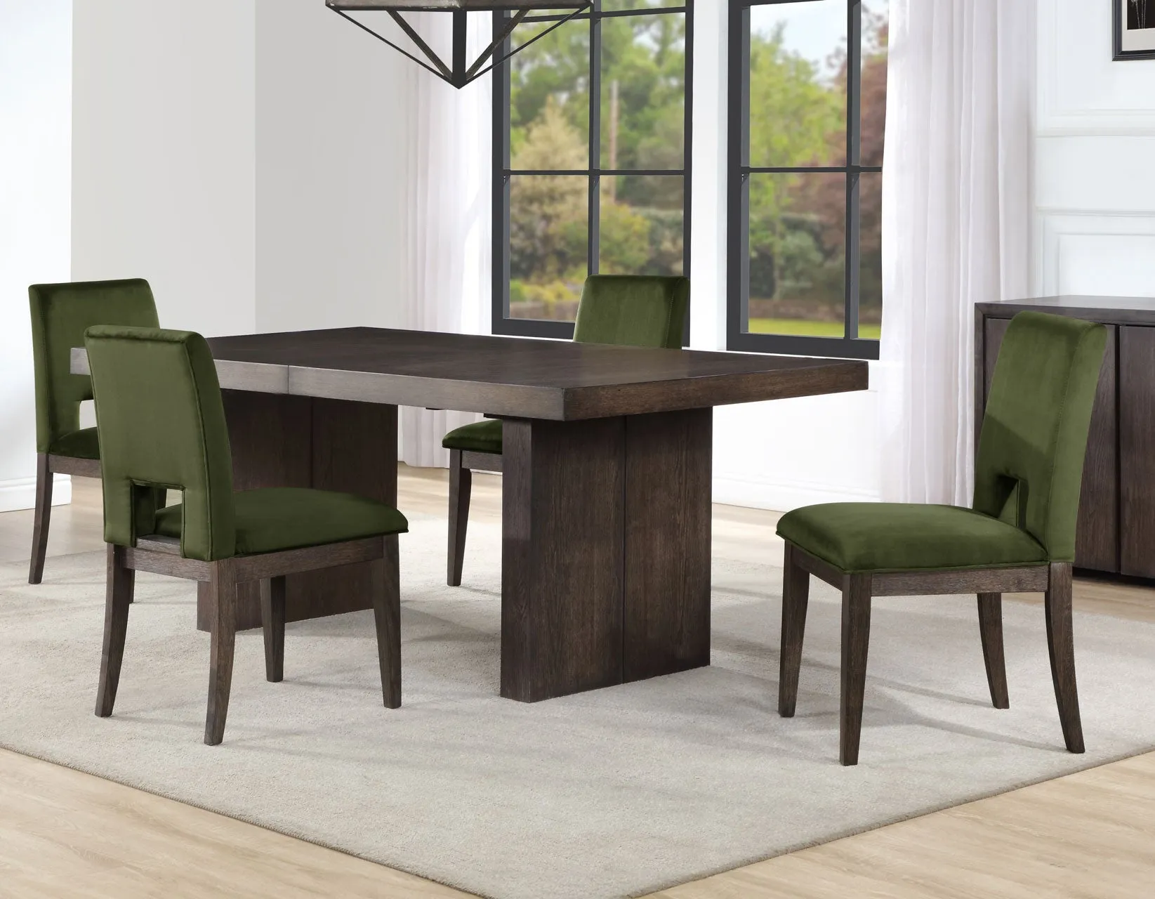 Evan Walnut Brown Dining Room Set - Image 31