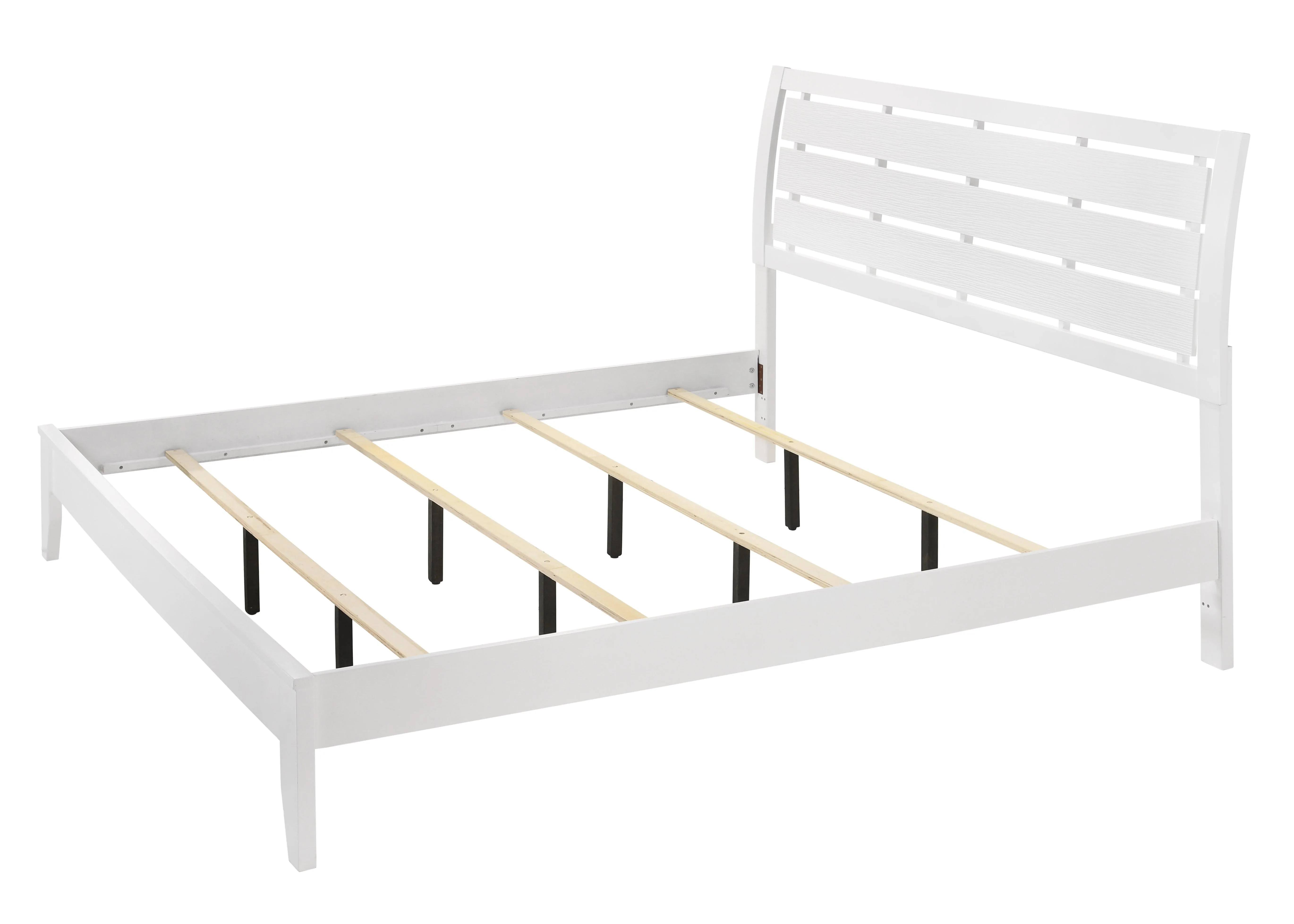 Evan White King Panel Bed - Image 3