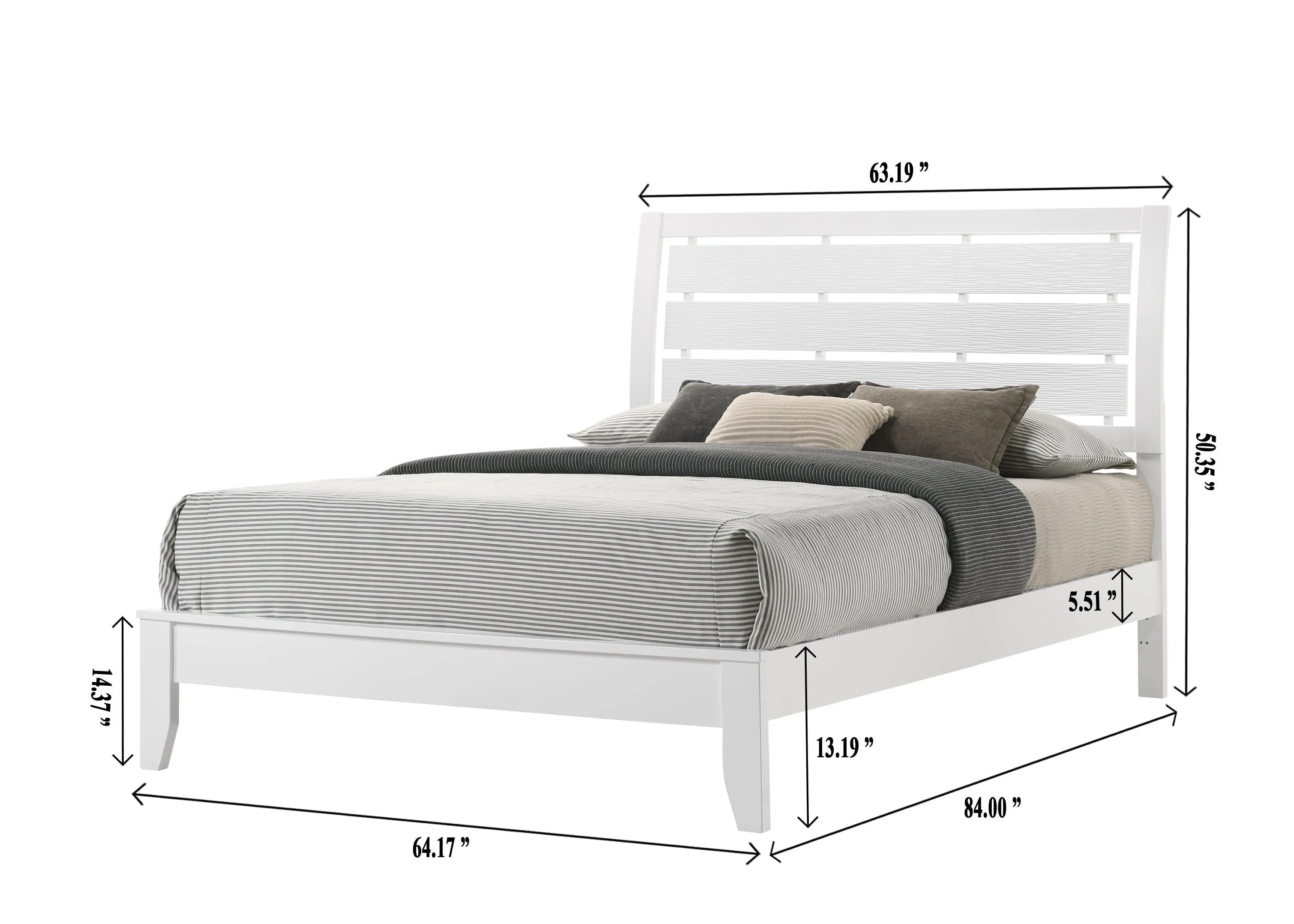 Evan White Panel Bedroom Set - Image 19