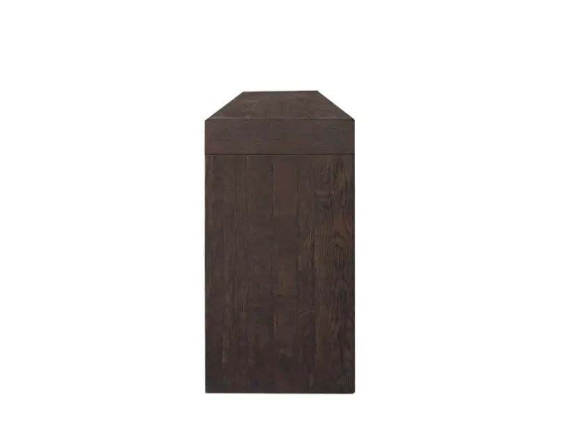 Evander Console Table Rustic Brown - Image 3