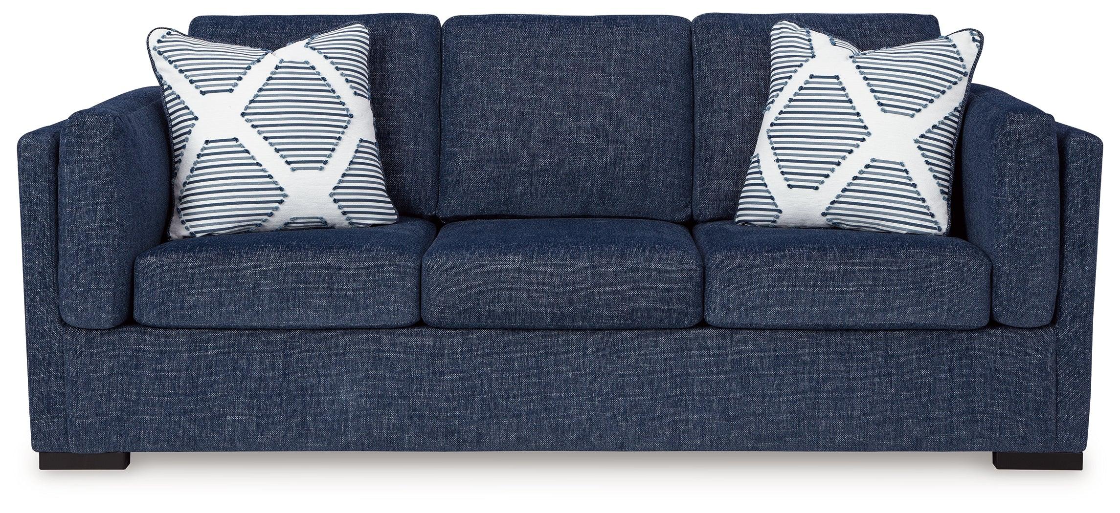 Evansley Navy Sofa - Image 3