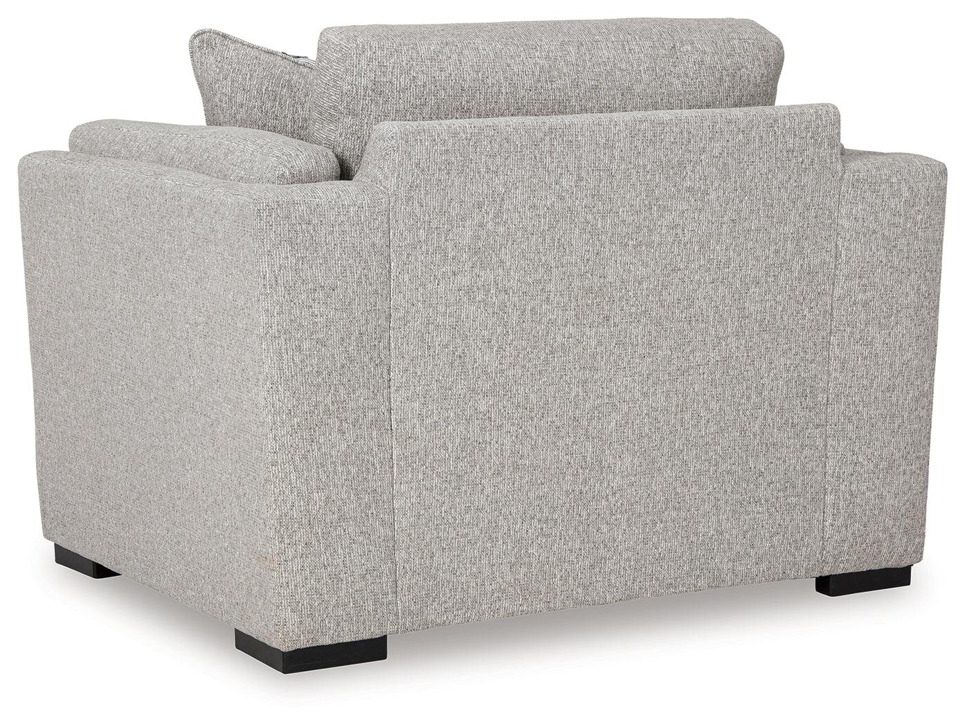 Evansley Pewter Oversized Chair - Image 4