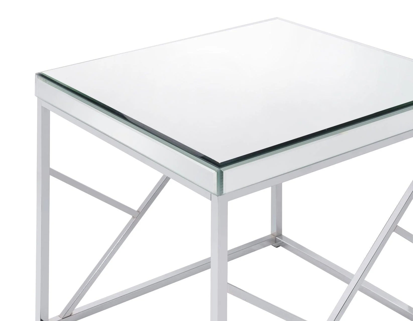 Evelyn End Table, Chrome - Image 5
