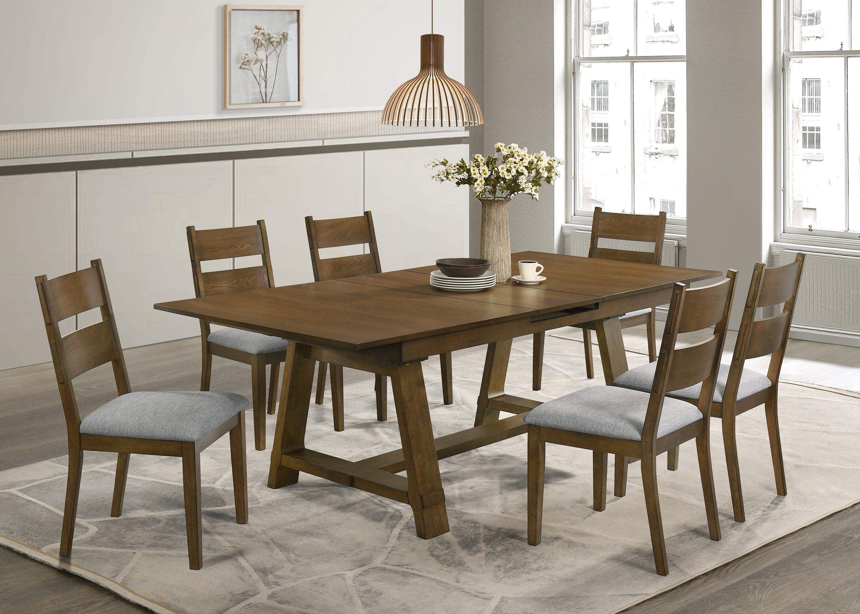 Everly Brown Dining Chair, Set of 2 - Image 4