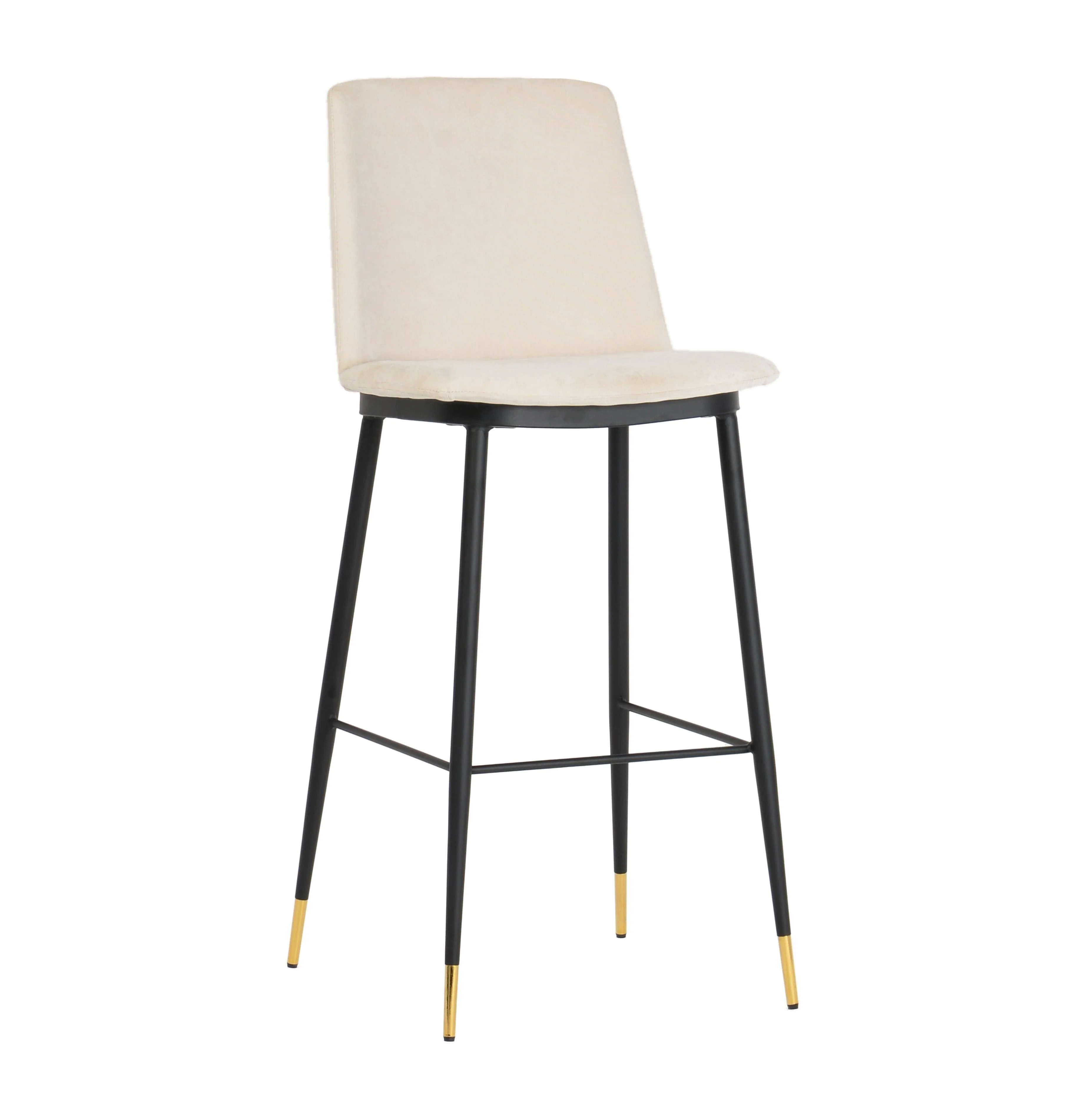 Evora Velvet Counter Stool - Set of 2 - Image 12