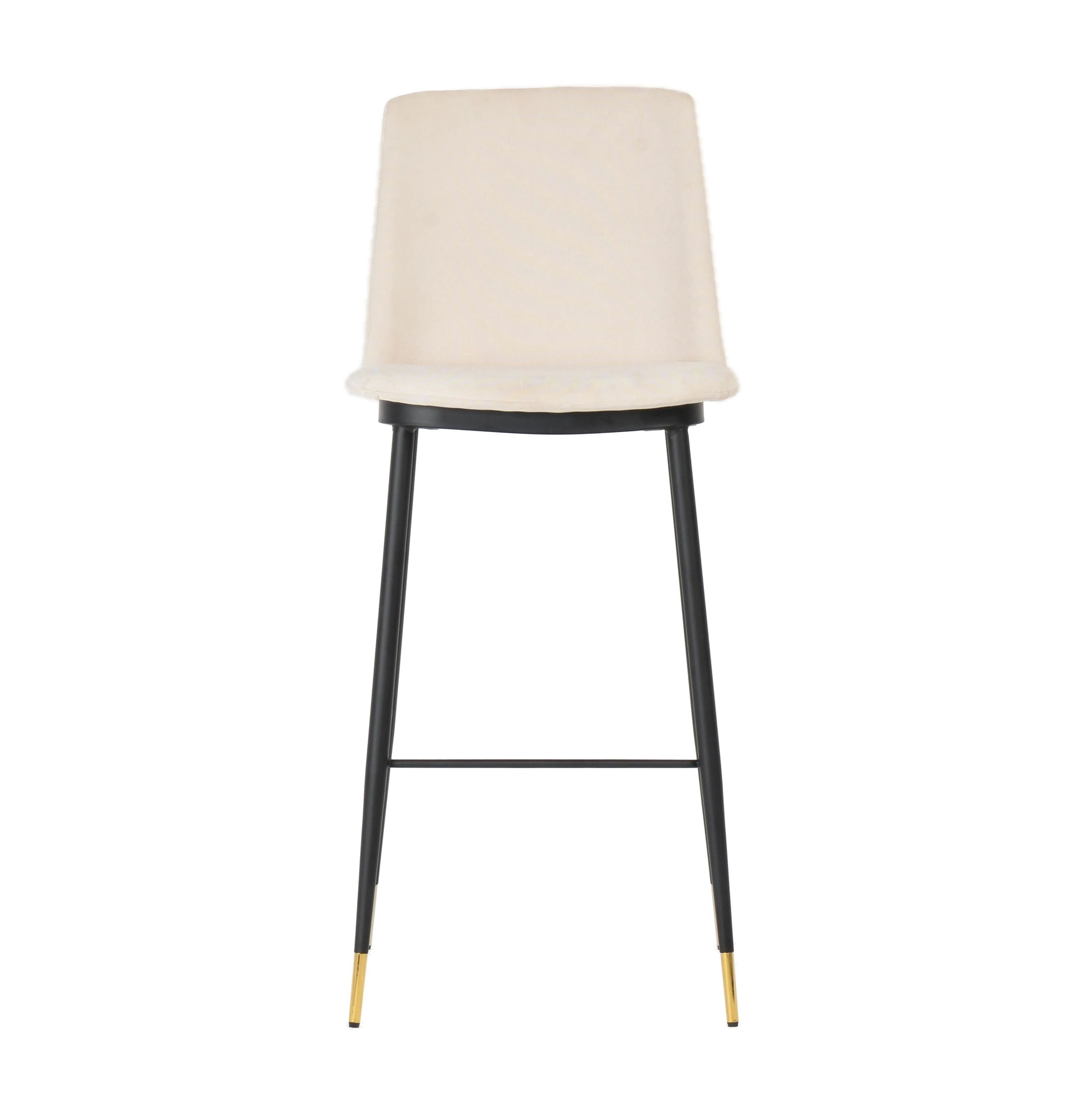 Evora Velvet Counter Stool - Set of 2 - Image 13