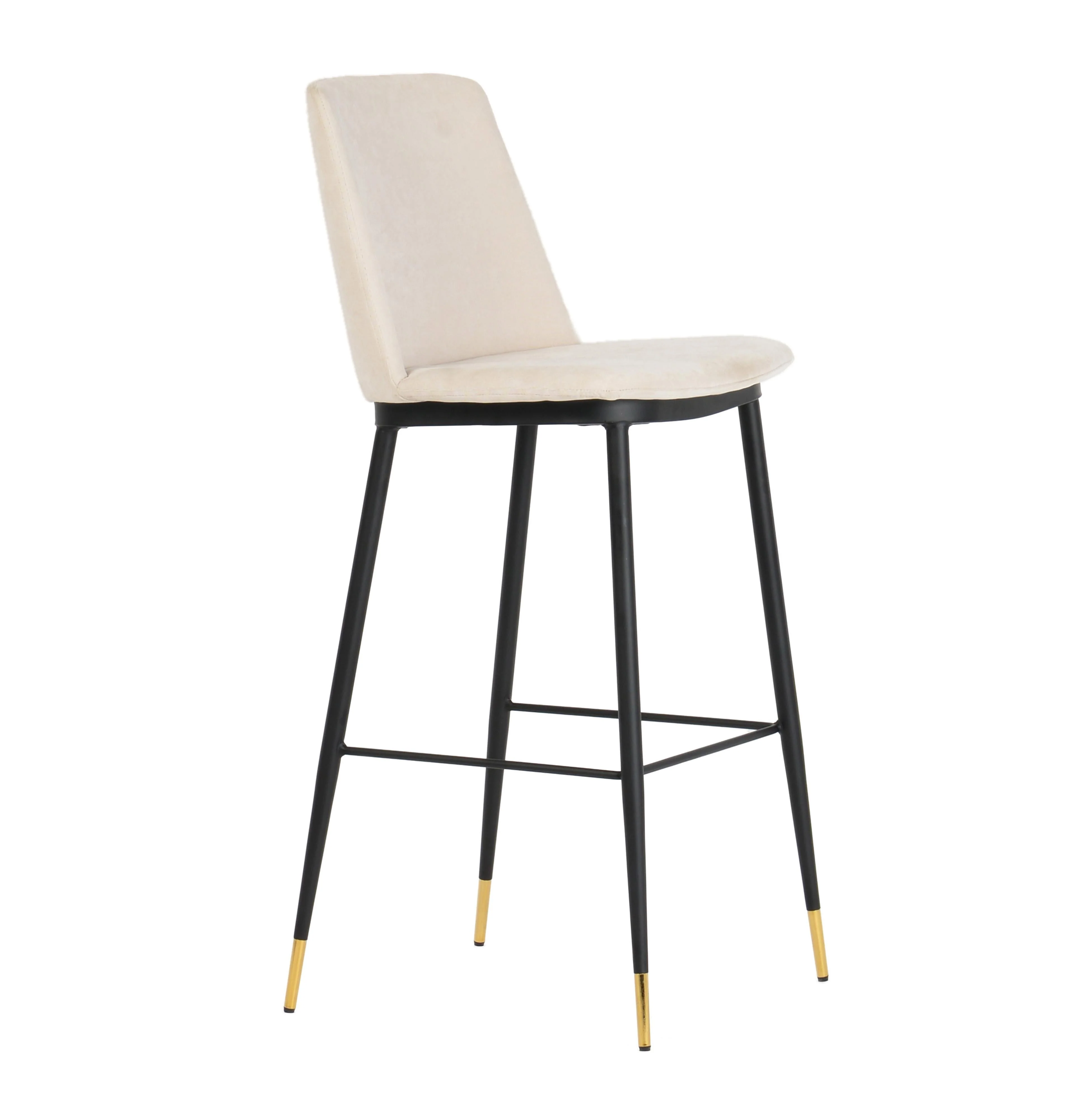 Evora Velvet Counter Stool - Set of 2 - Image 16