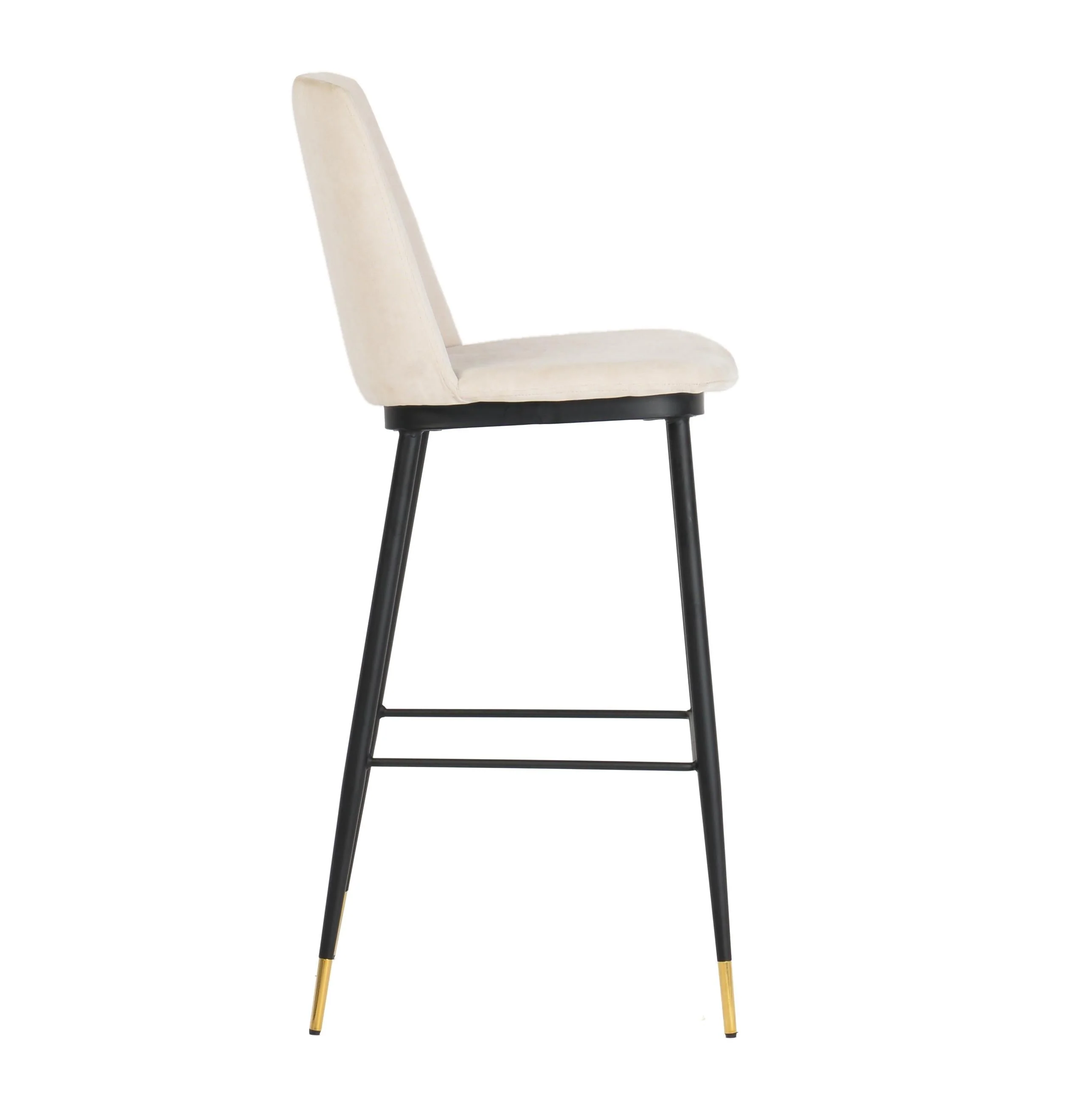 Evora Velvet Counter Stool - Set of 2 - Image 17