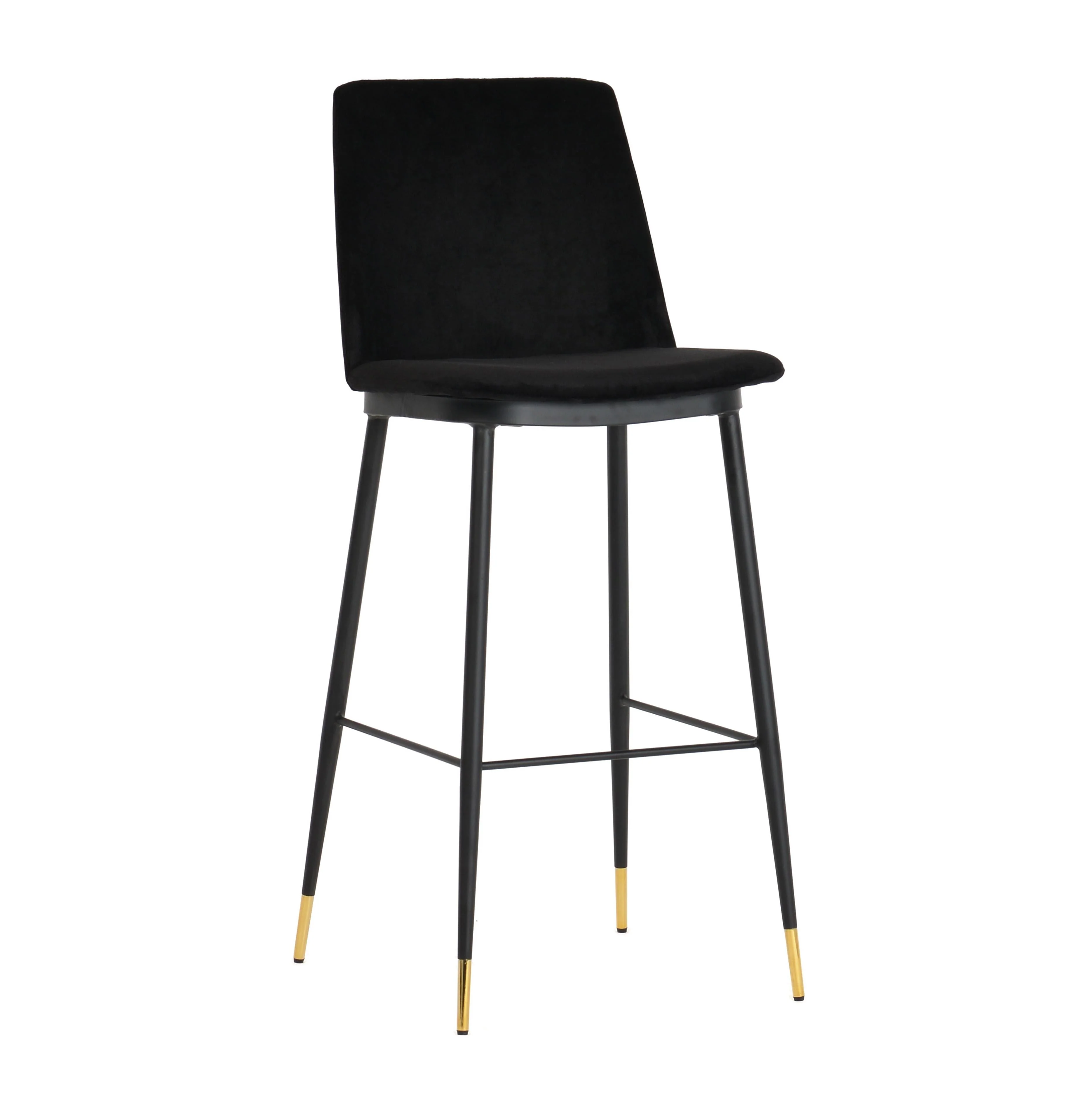 Evora Velvet Counter Stool - Set of 2 - Image 30