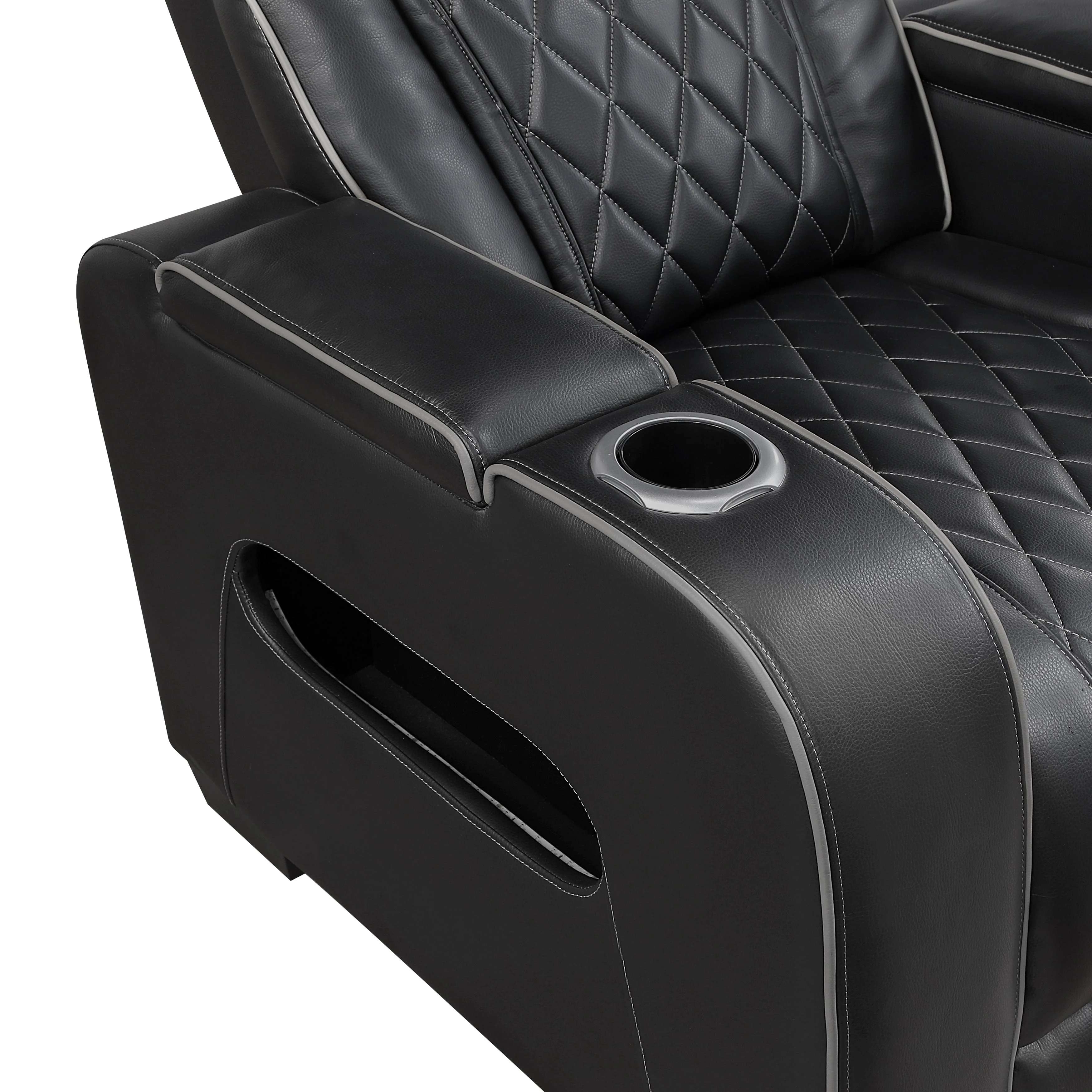 Fairway Black Power Reclining Chair - Image 13