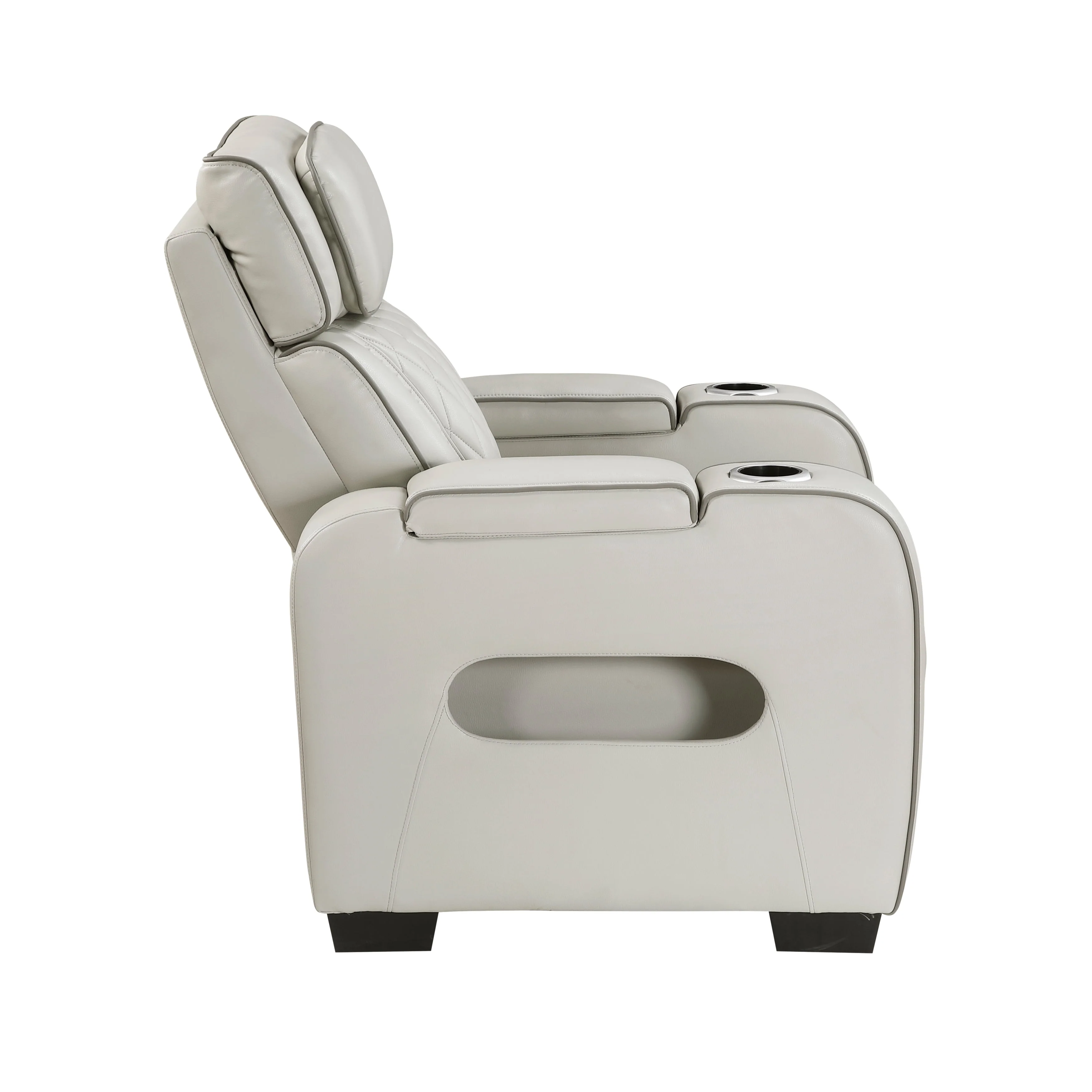 Fairway Taupe Power Reclining Chair - Image 4