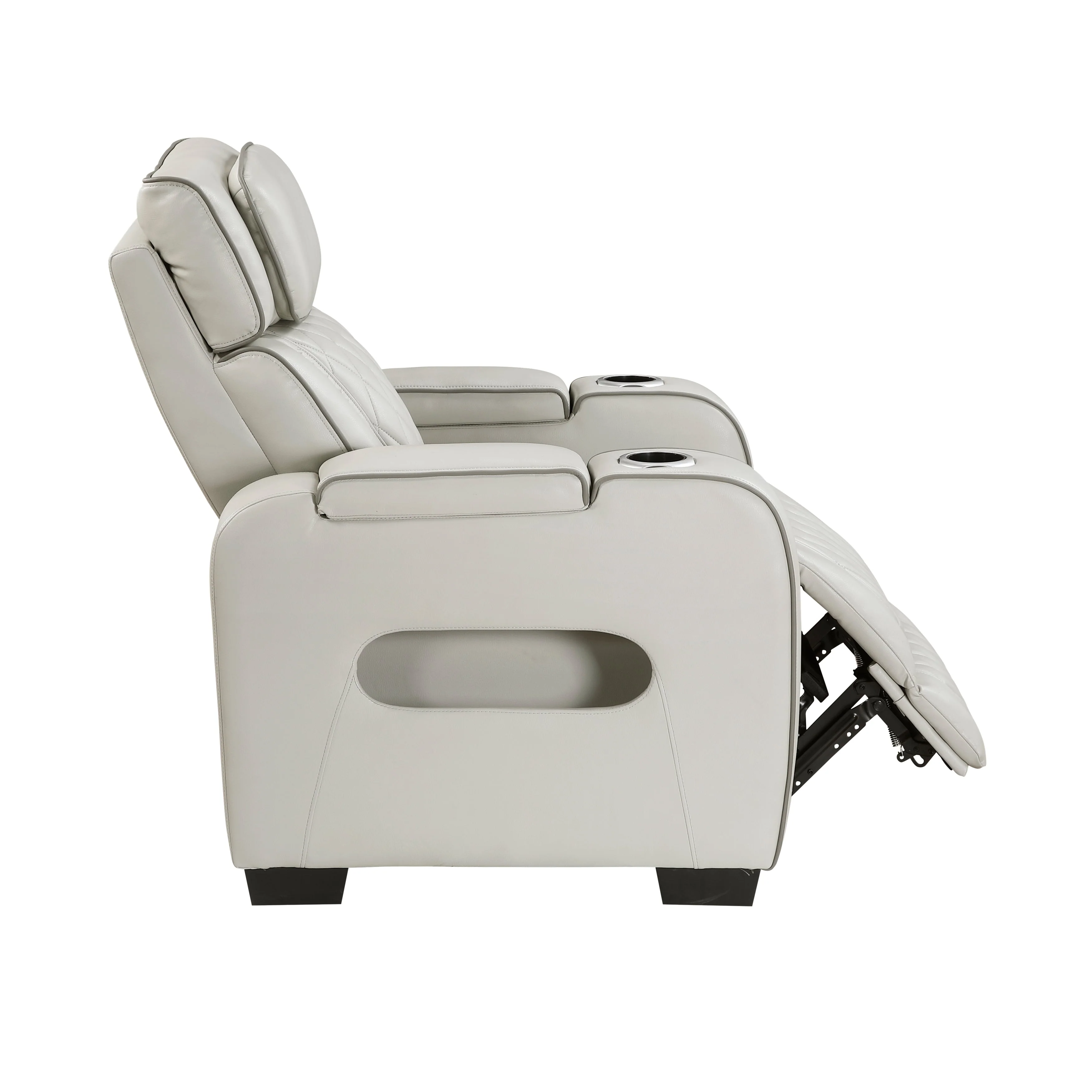 Fairway Taupe Power Reclining Chair - Image 9