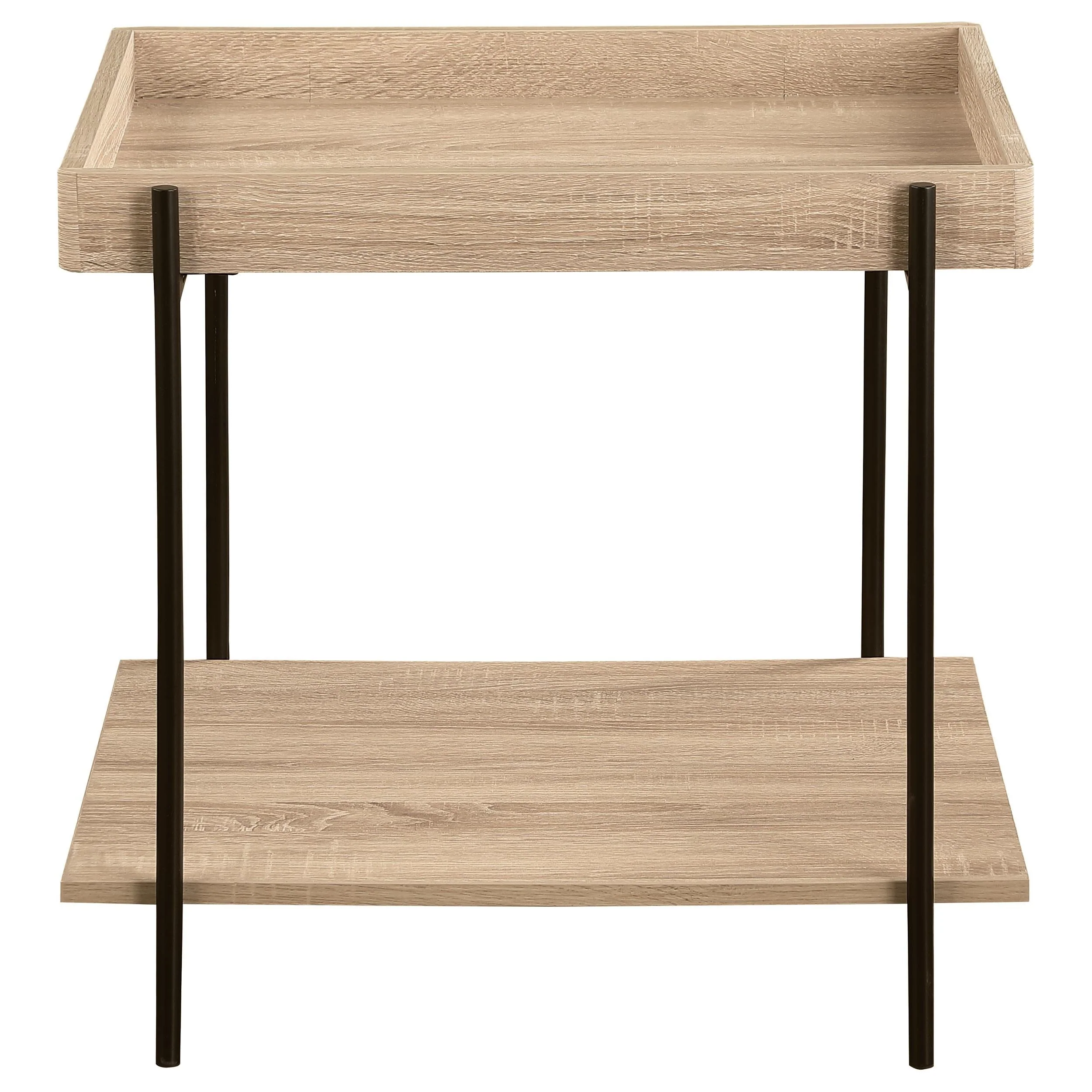Fallon Natural 3-Piece Rectangular Coffee and End Table Set - Image 6