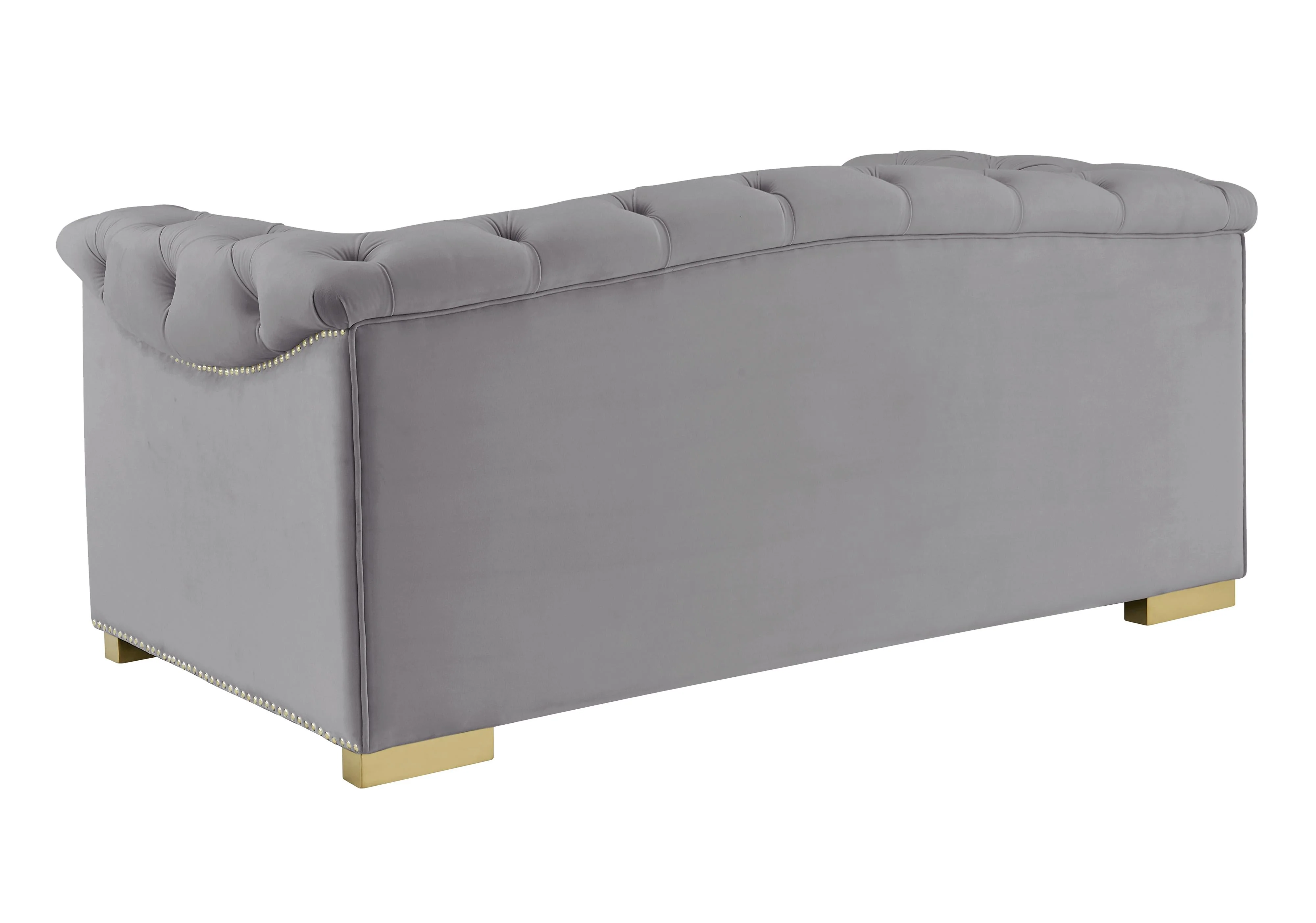 Farah Velvet Loveseat by Inspire Me! Home Decor - Image 10