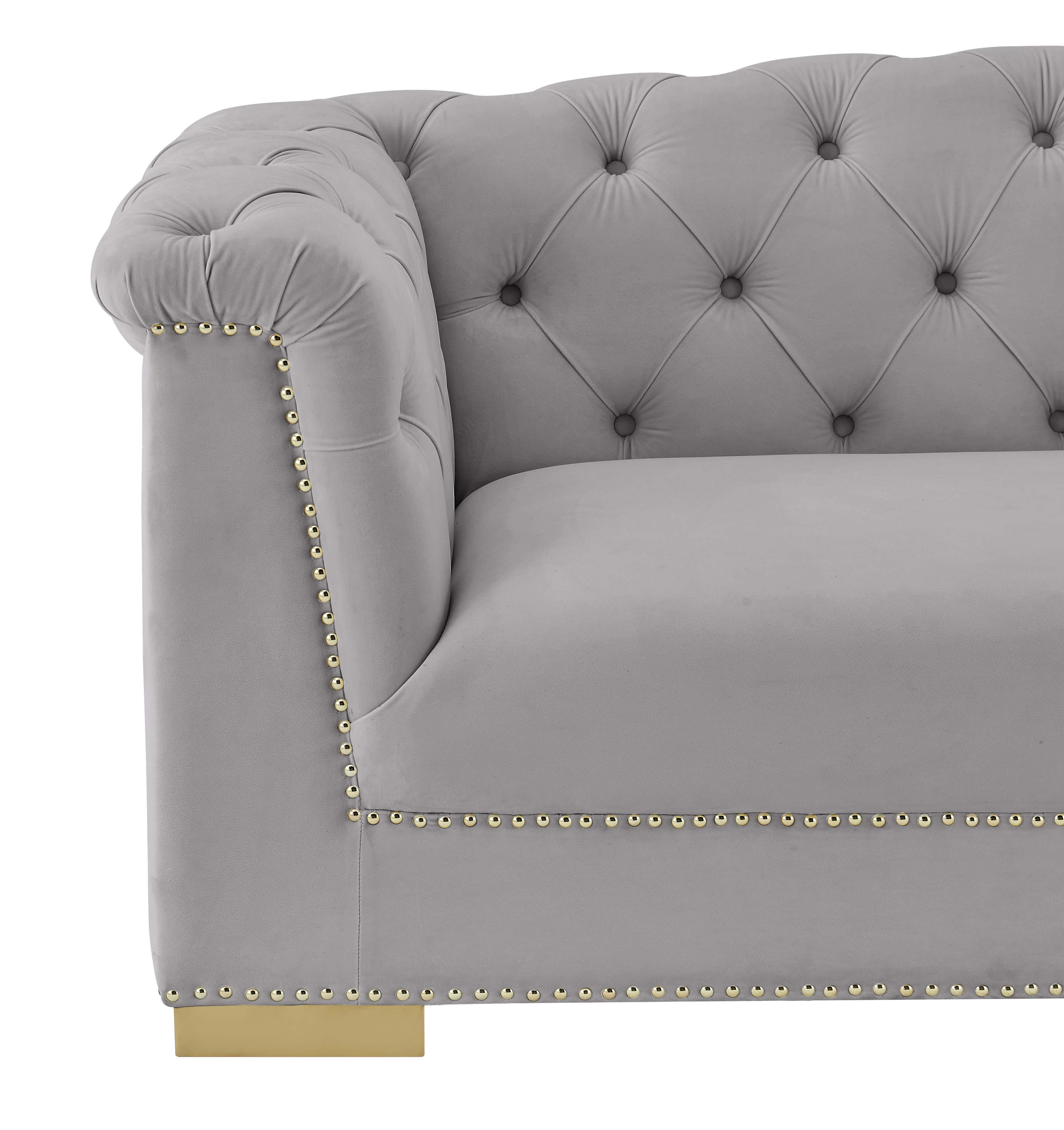 Farah Velvet Loveseat by Inspire Me! Home Decor - Image 11