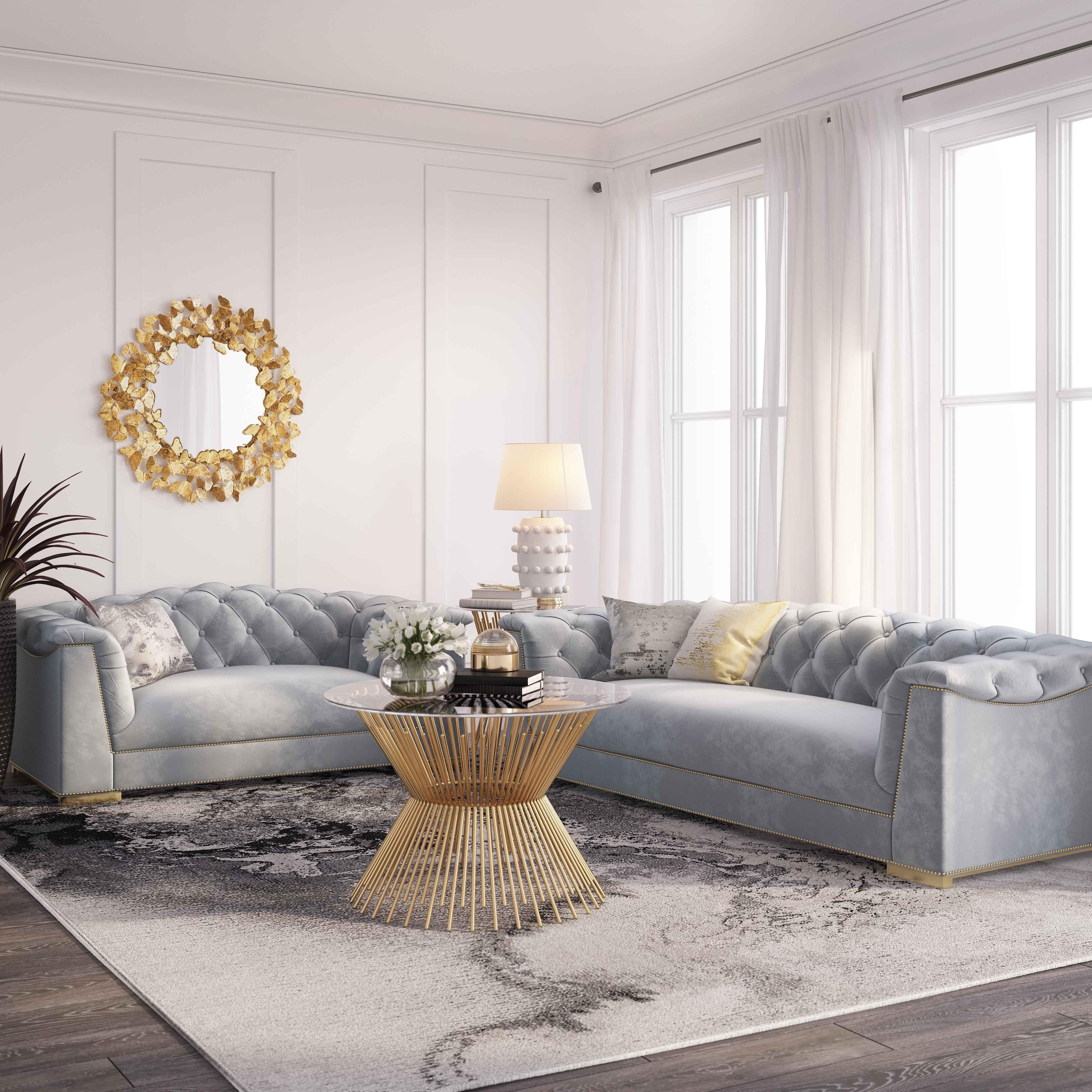 Farah Velvet Loveseat by Inspire Me! Home Decor - Image 14