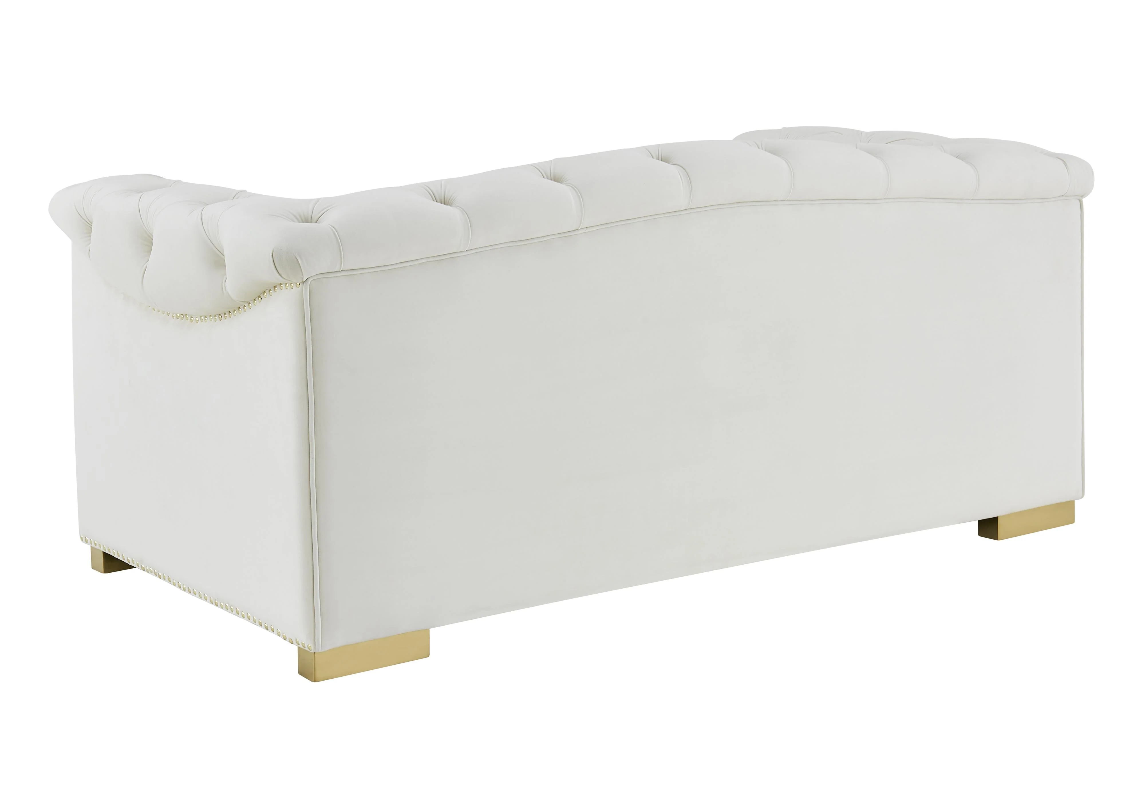 Farah Velvet Loveseat by Inspire Me! Home Decor - Image 4