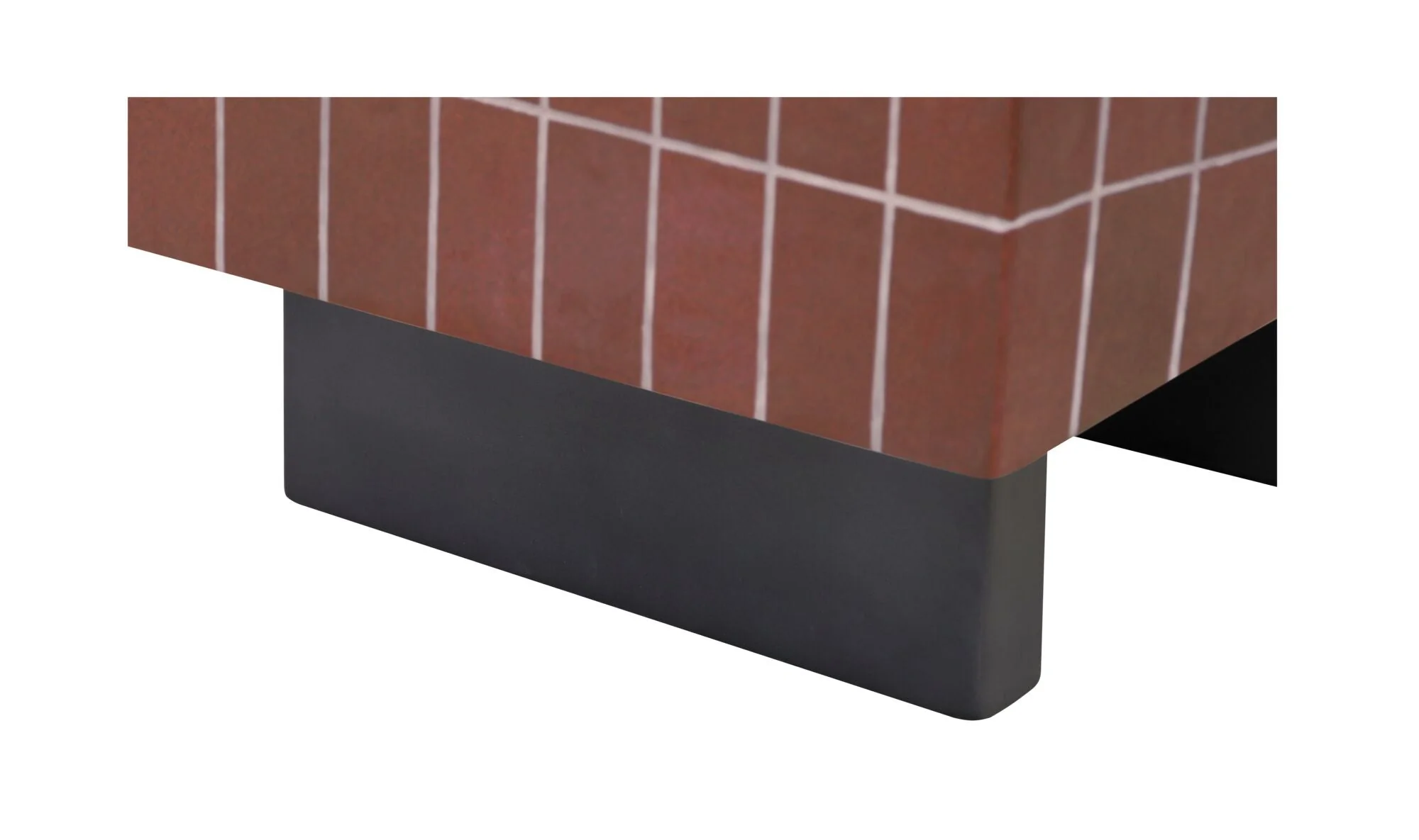 Farren Outdoor Side Table Brown - Image 7