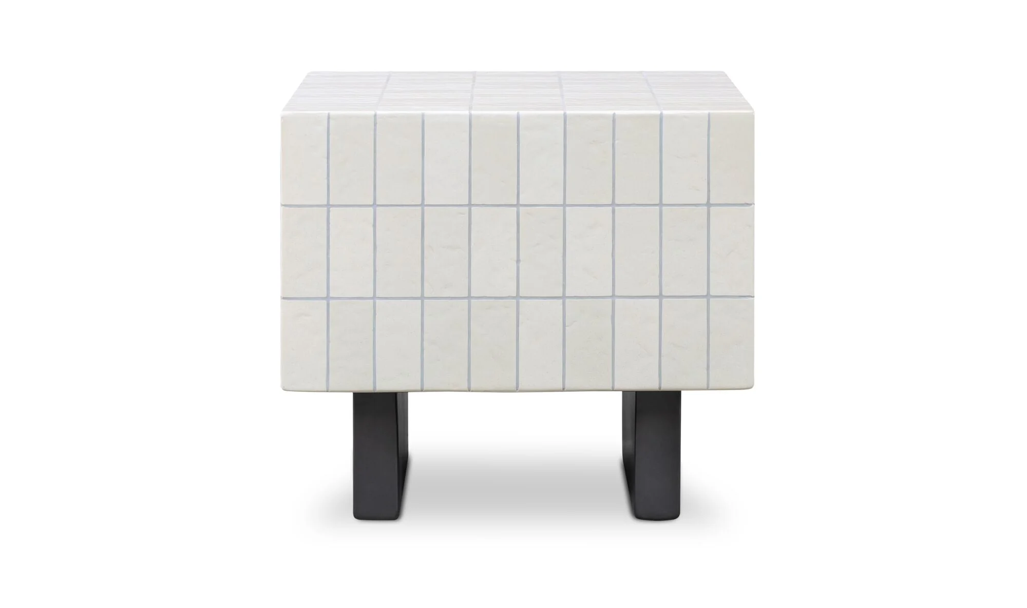 Farren Outdoor Side Table Cream - Image 2