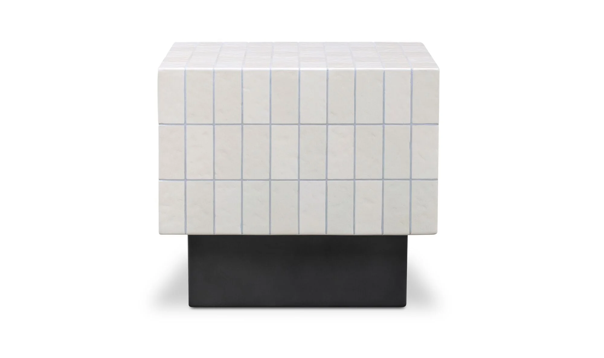 Farren Outdoor Side Table Cream - Image 3