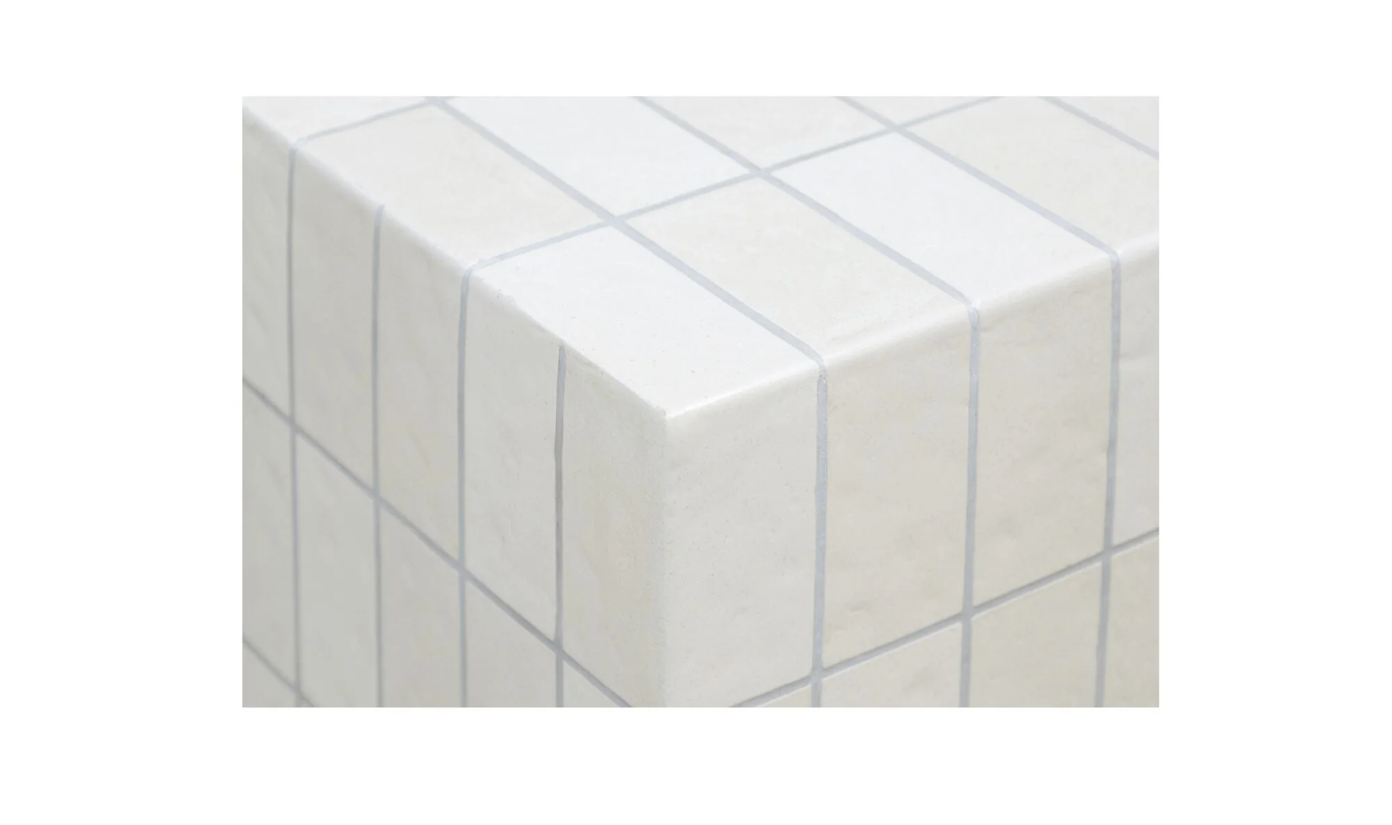 Farren Outdoor Side Table Cream - Image 6