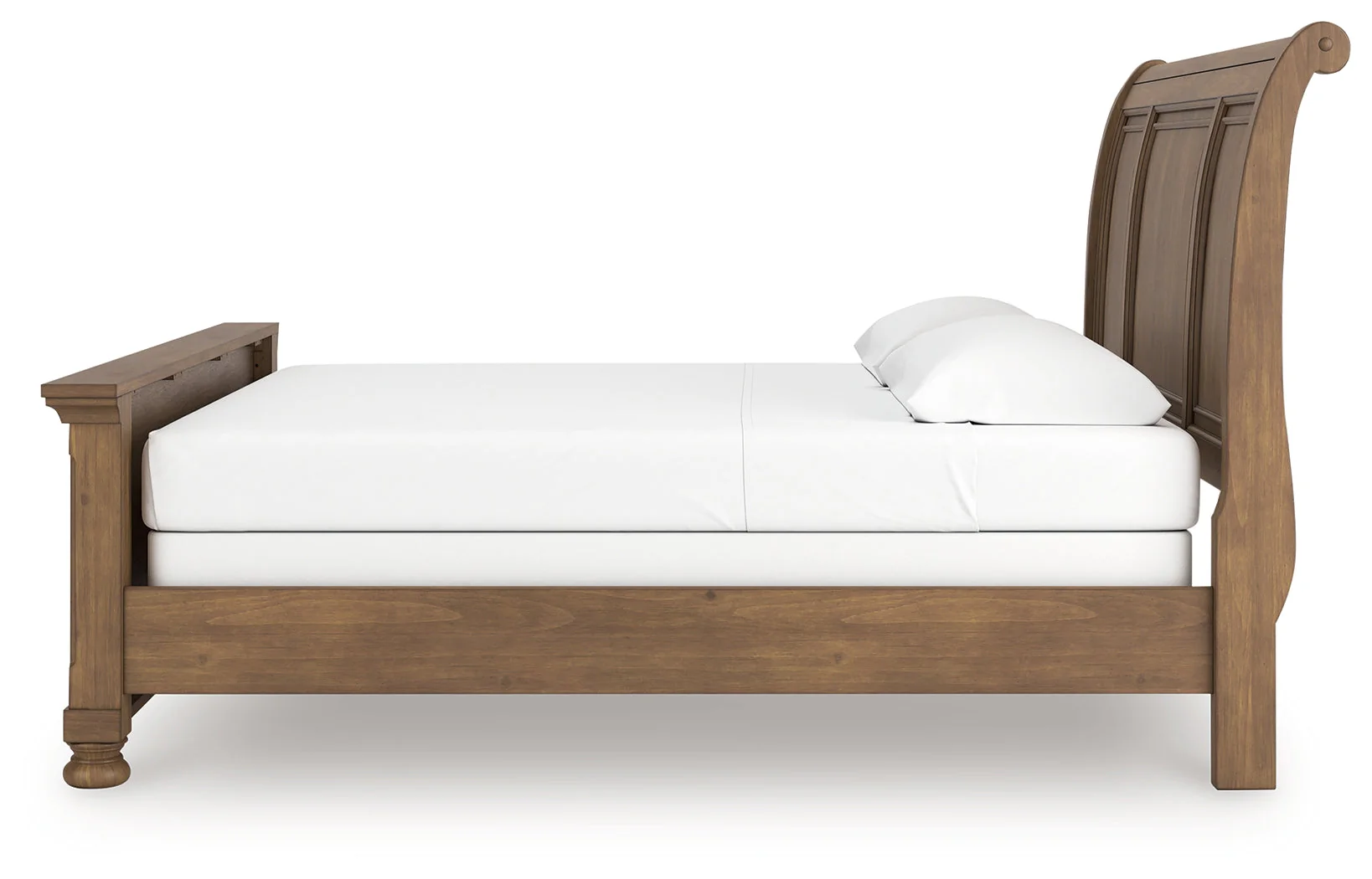 Feddinger Medium Brown King Sleigh Bed - Image 6