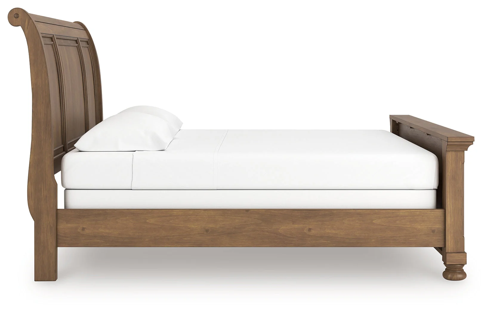 Feddinger Medium Brown King Sleigh Bed - Image 7