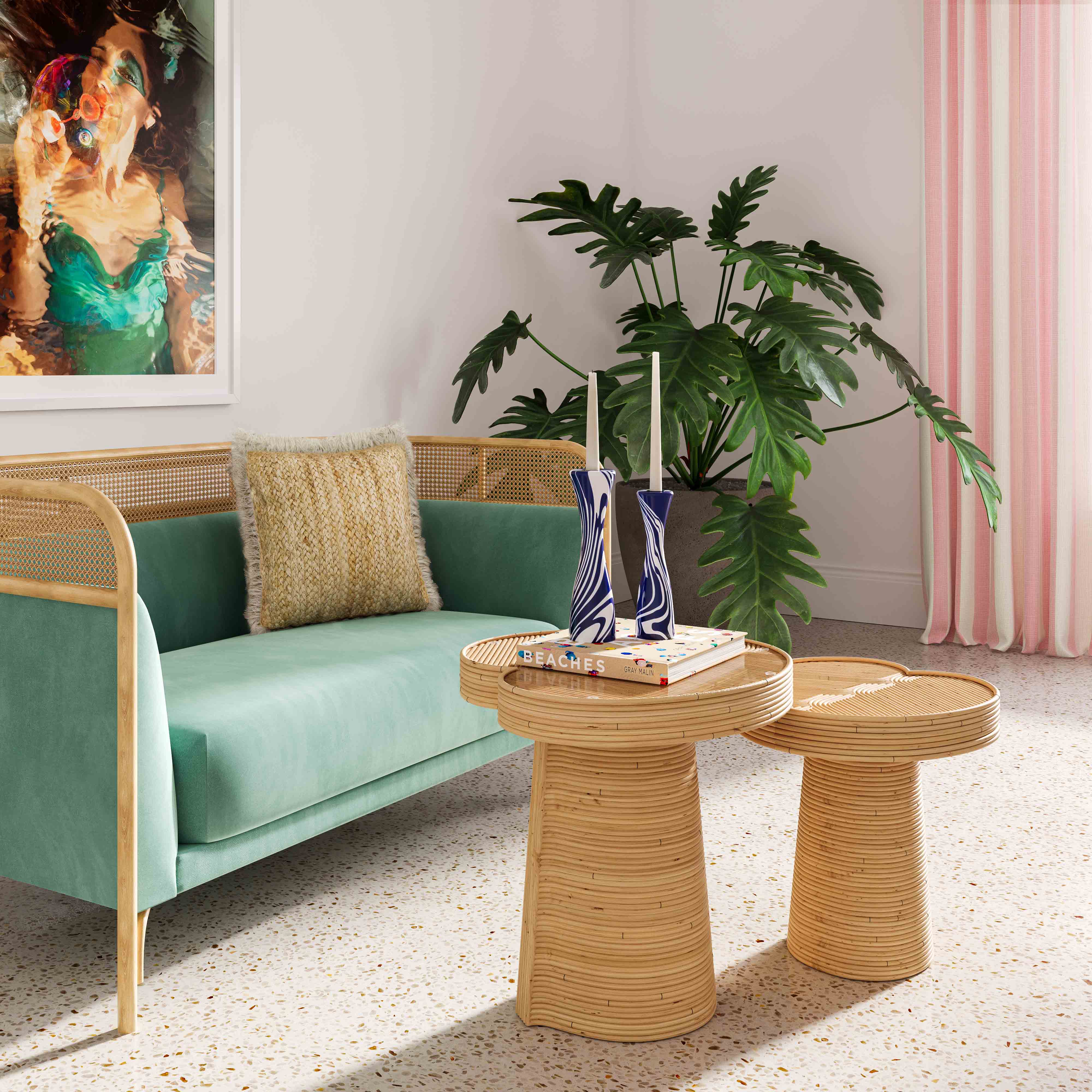 Felicia Lilypad Side Table - Image 2