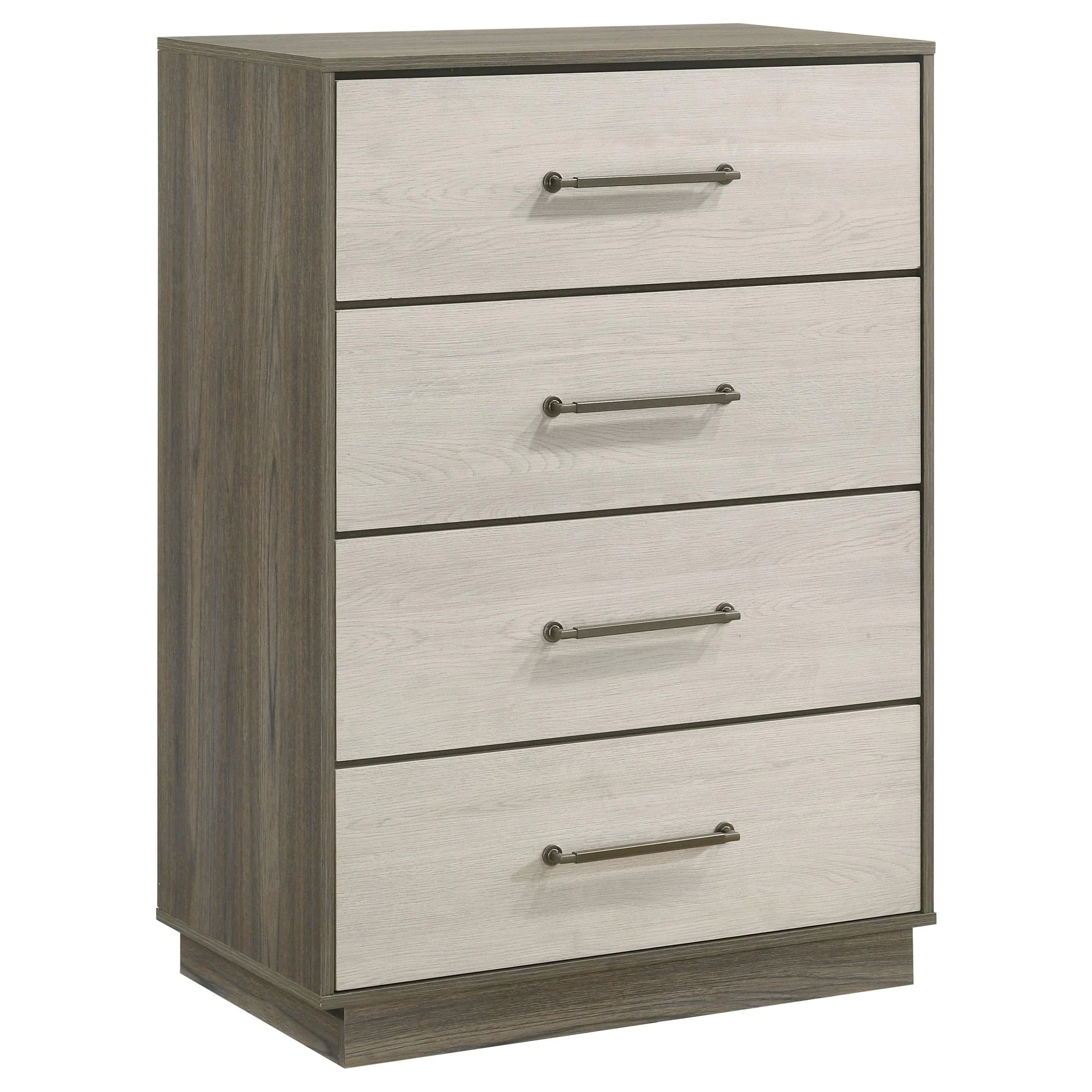 Fenwick Grey Oak 5-Piece Queen Bedroom Set - Image 11