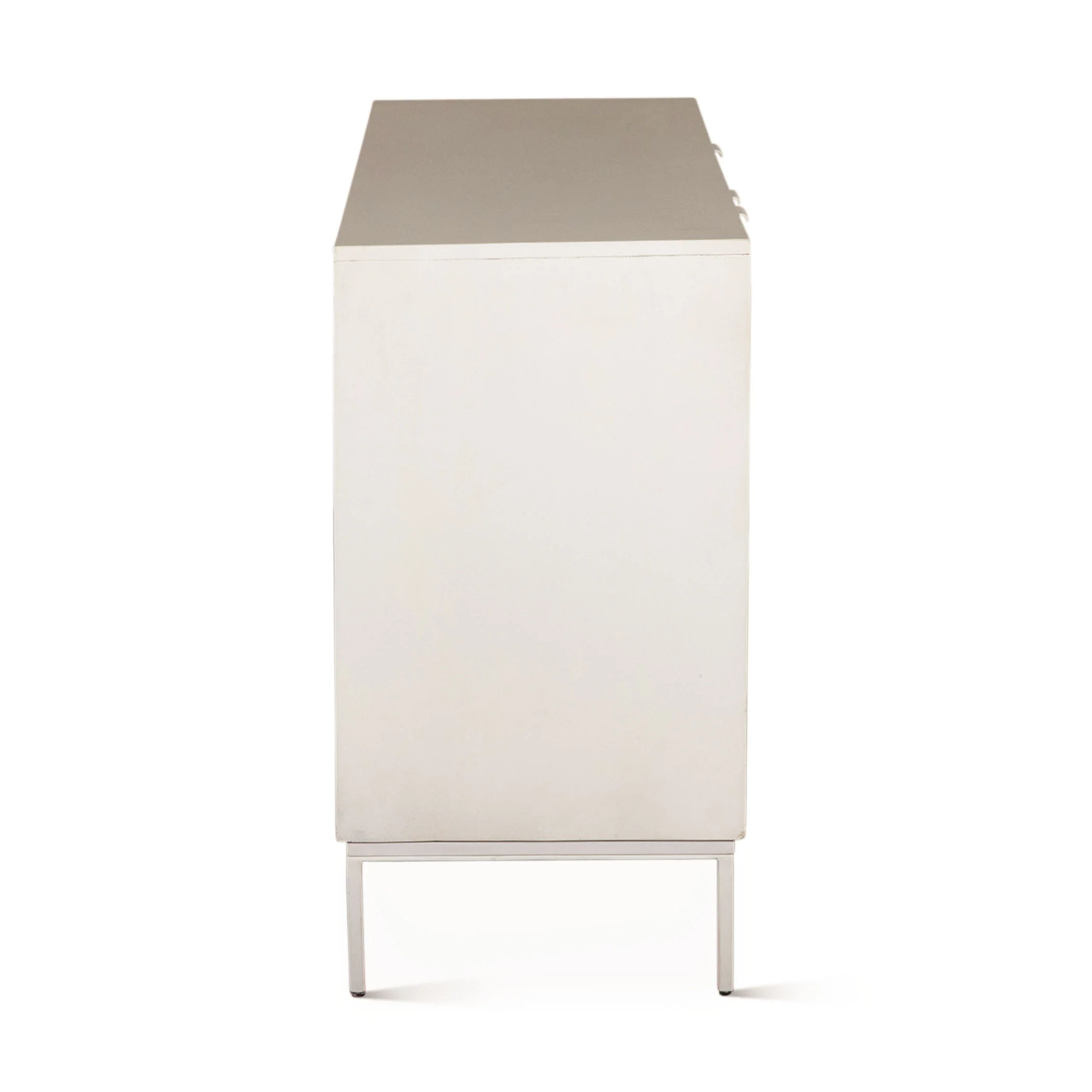 Fern 57" Sideboard with Three Doors in Coastal White - Image 7