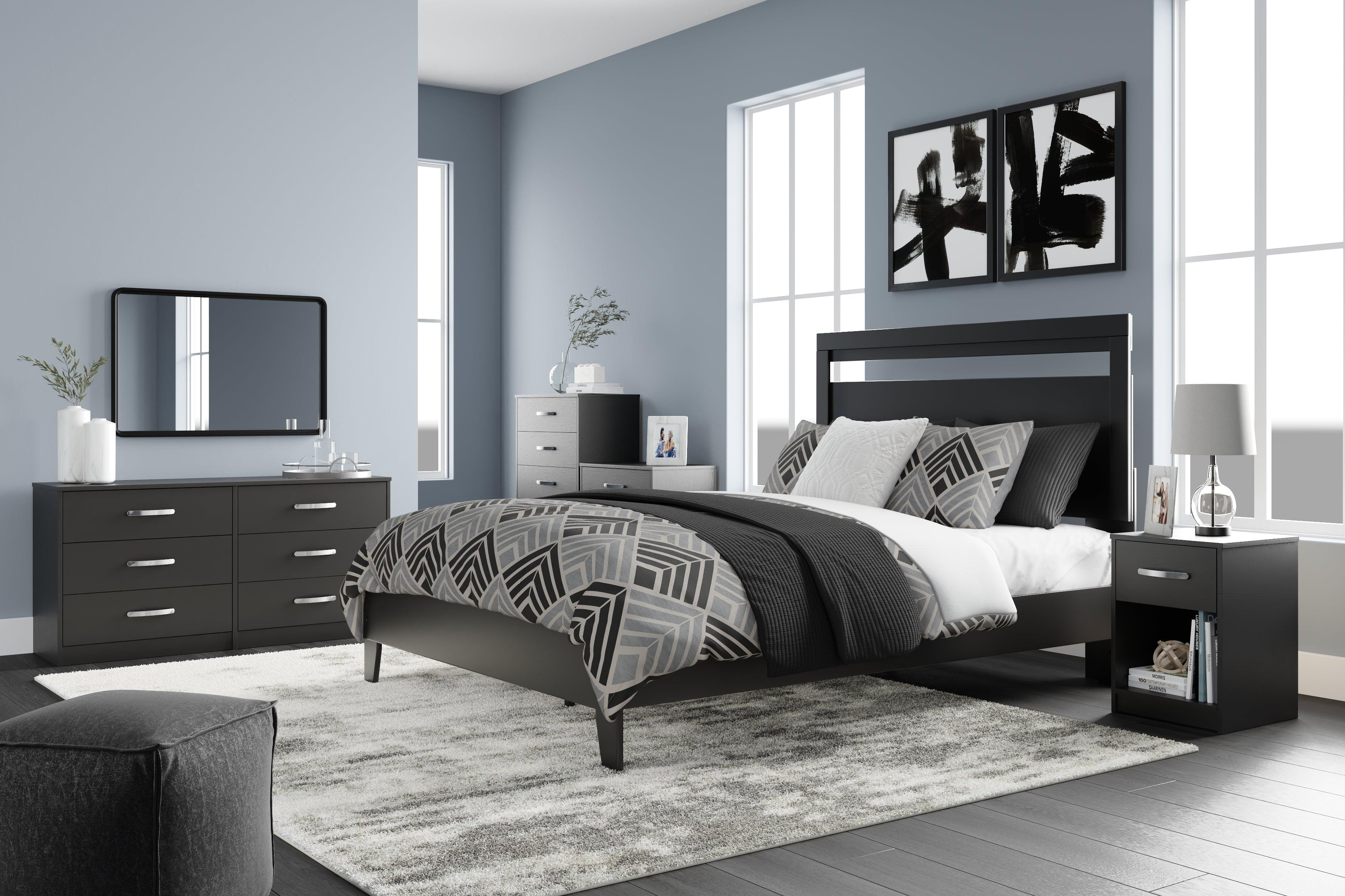 Finch Black Dresser - Image 3