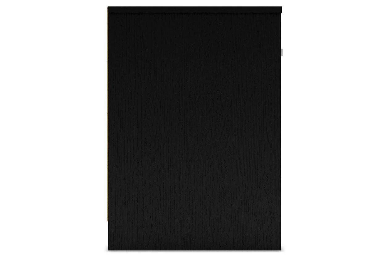 Finch Black Nightstand - Image 5