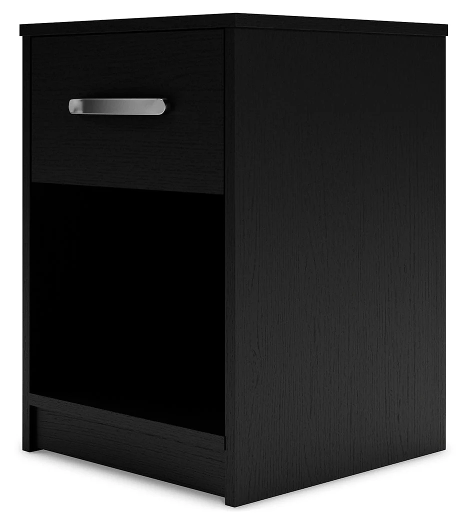 Finch Black Platform Bedroom Set - Image 29