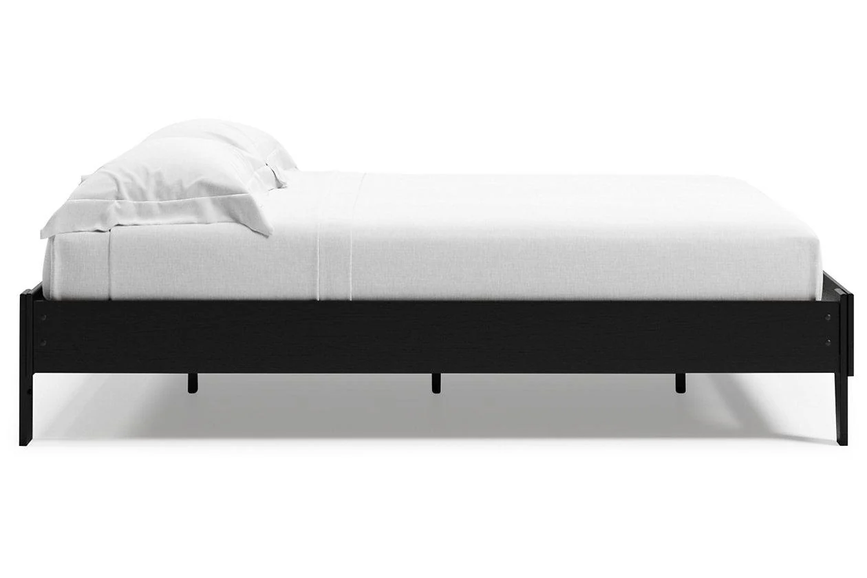 Finch Black Queen Platform Bed - Image 8